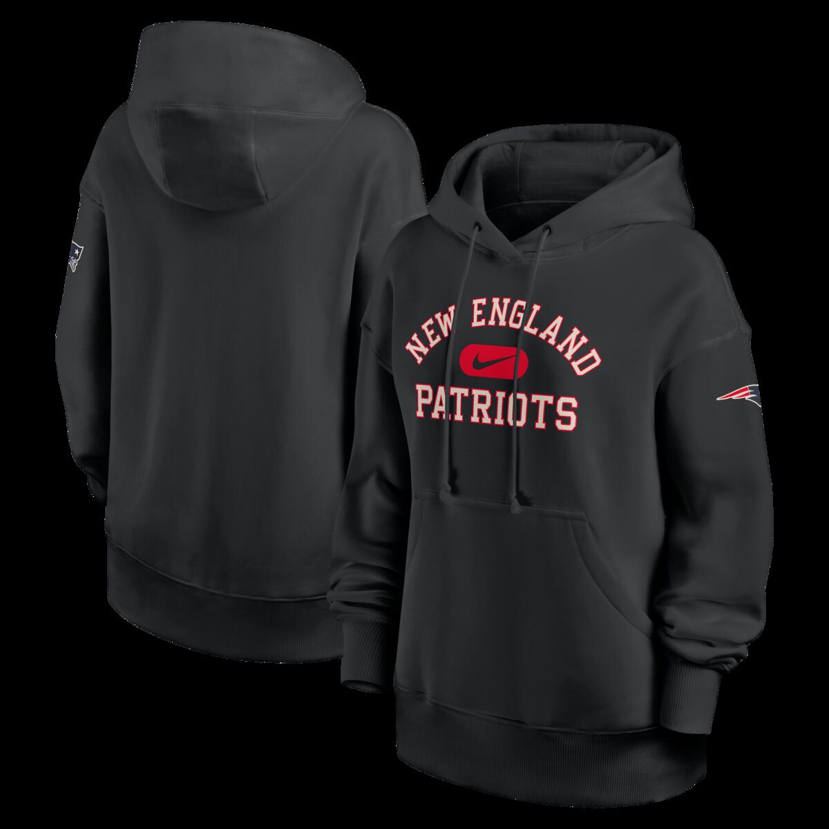 【公式グッズ】NFL ペイトリオッツ パーカー Nike/ナイキ レディース ブラック (NFL Womens Nike Phoenix Legacy POH)|Fanatics公式ストア 店