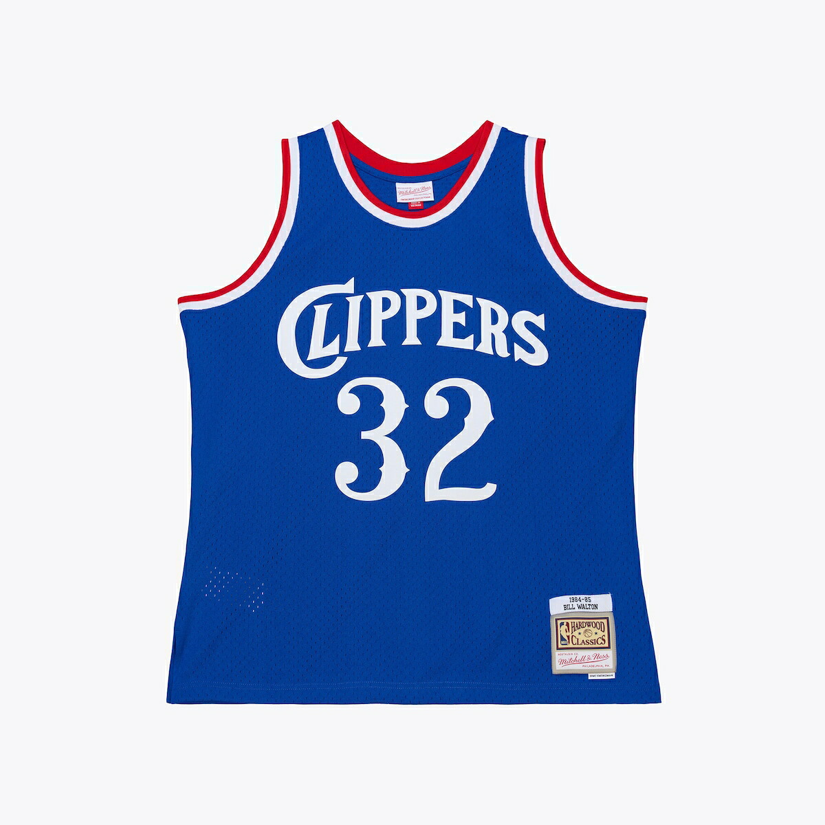 【公式グッズ】NBA クリッパーズ ビル・ウォルトン 復刻ユニフォーム Mitchell & Ness/ミッチェル&ネス メンズ ロイヤルブルー (NBA Swingman Jersey - 1984 All-Star)|Fanatics公式ストア 店