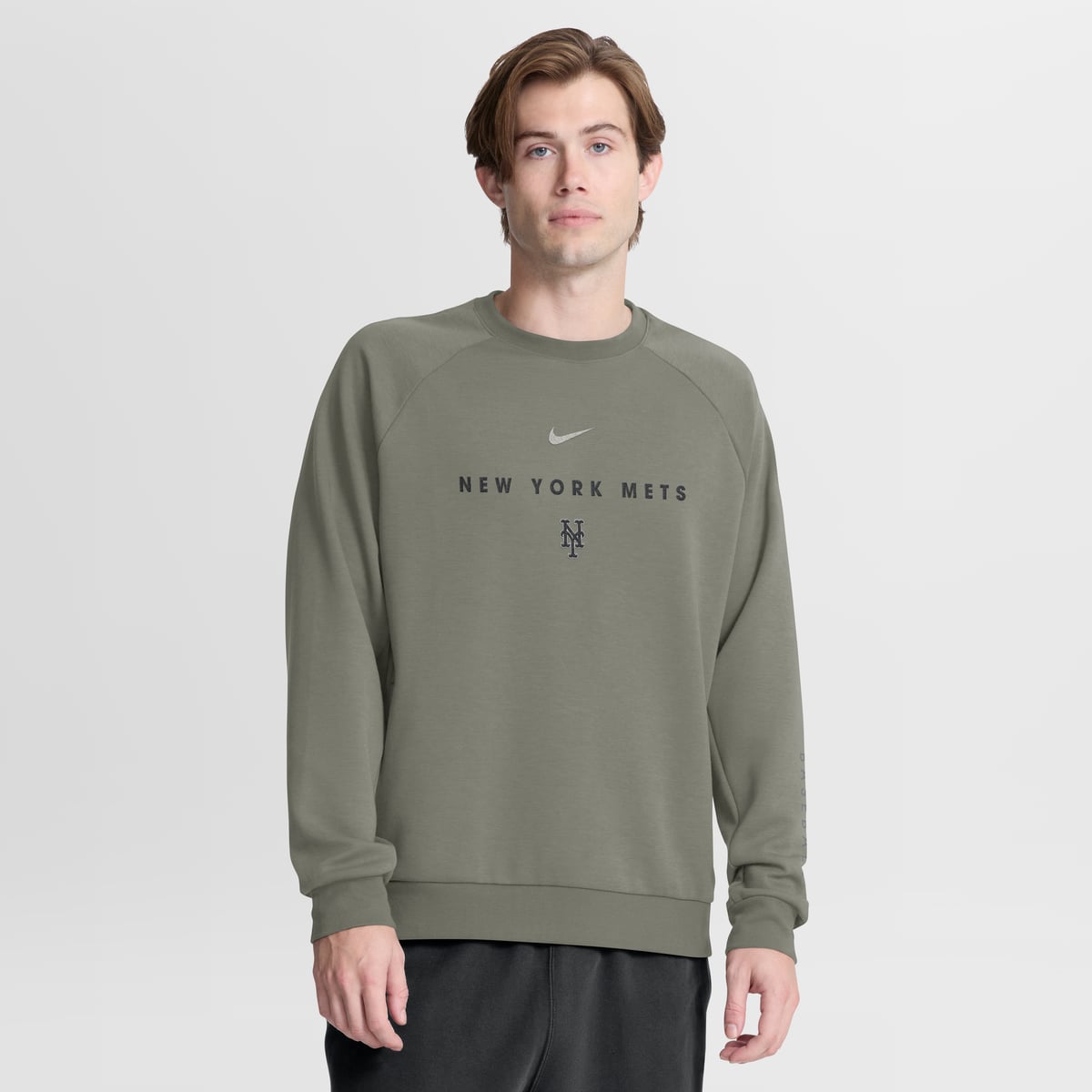【公式グッズ】MLB メッツ トレーナー Nike/ナイキ メンズ グリーン (Men's Nike MLB Dri-Fit Primary Crewneck)｜Fanatics公式ストア 店