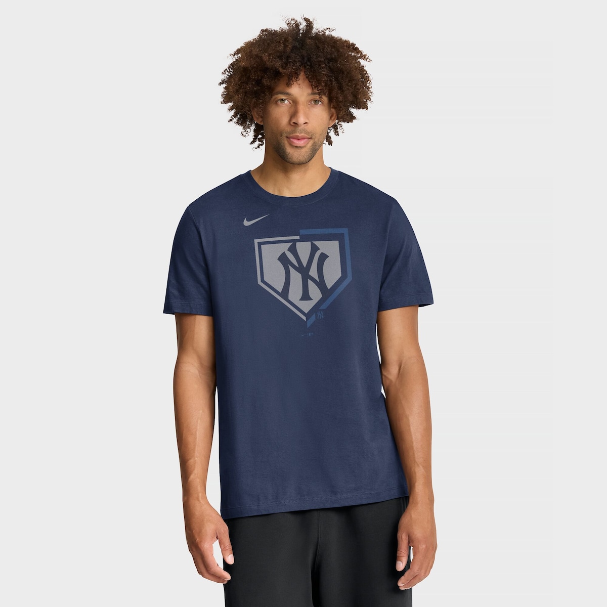 【公式グッズ】MLB ヤンキース Tシャツ Nike/ナイキ メンズ ネイビー (Men's Nike MLB Icon Cotton Tee)
