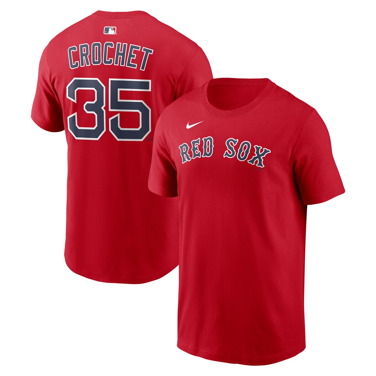 【公式グッズ】MLB レッドソックス ギャレット・クロシェ ネーム&ナンバー Tシャツ Nike/ナイキ メンズ レッド (Nike 2026 Men's N&N League Seasonal Tee)|Fanatics公式ストア 店