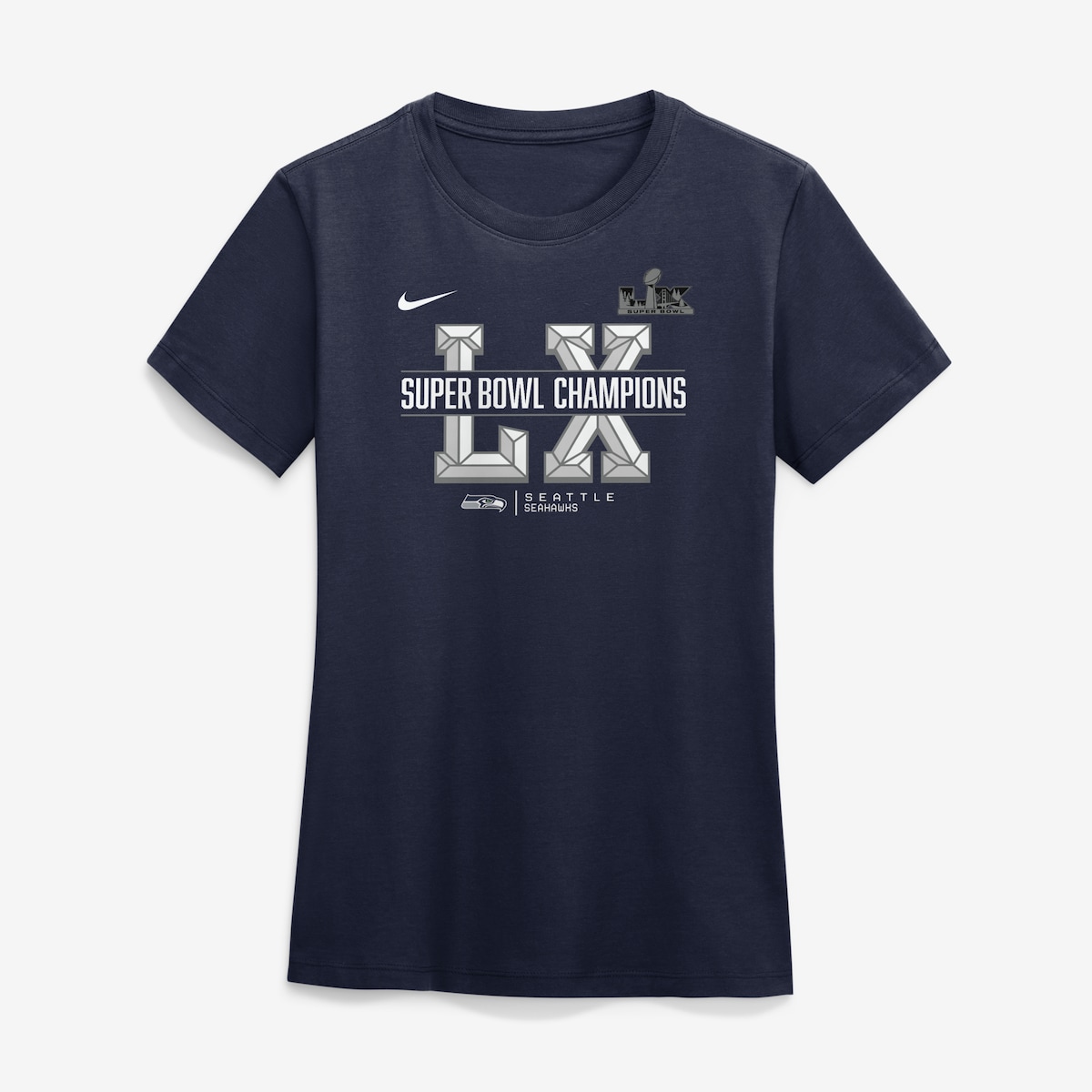 【公式グッズ】NFL 第60回スーパーボウル シーホークス Tシャツ Nike/ナイキ レディース (26 Womens Nike NFL 第60回スーパーボウル SB60 Champions Sacrifice SST)