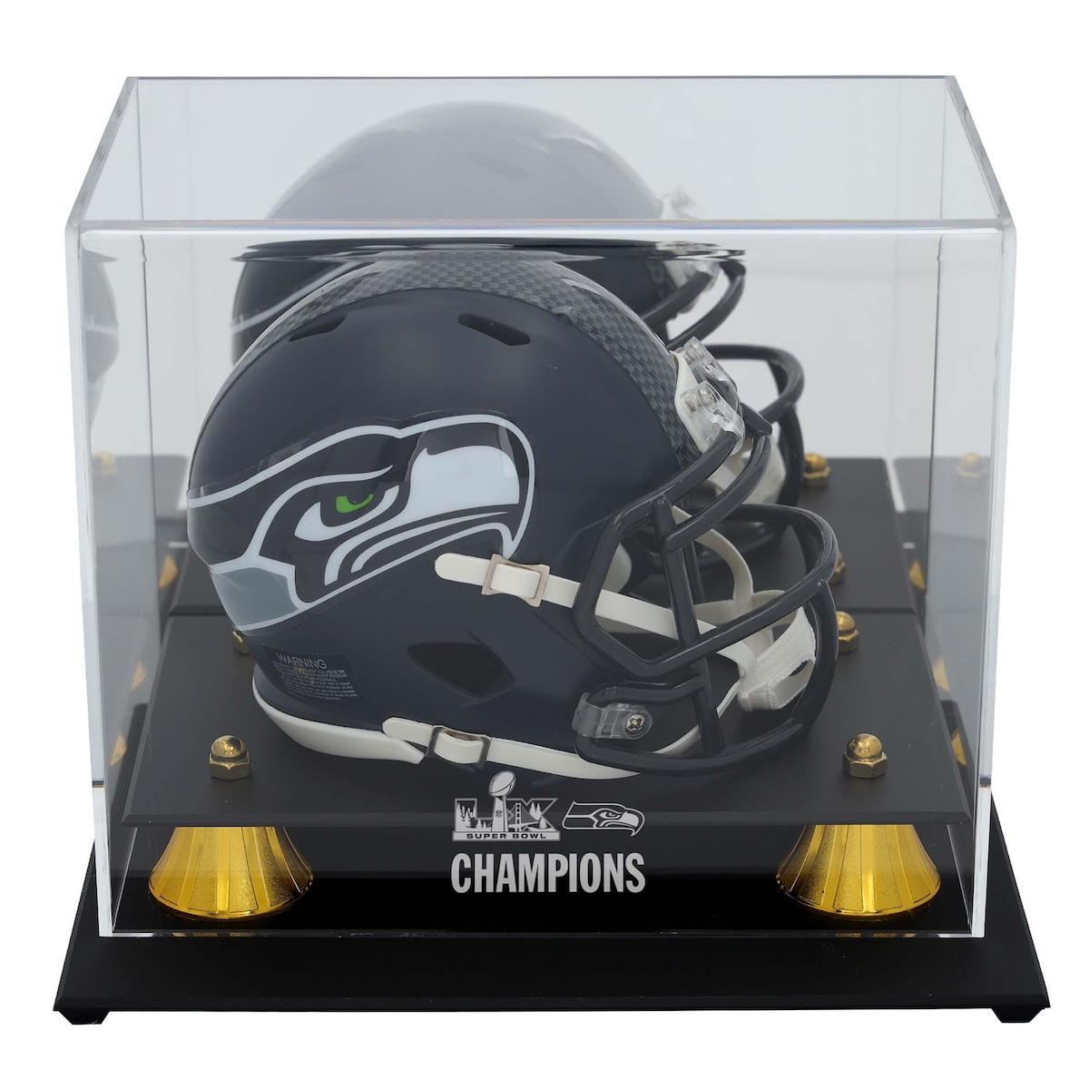 【公式グッズ】NFL 第60回スーパーボウル シーホークス コレクタブル用 ミニヘルメットケース Fanatics Authentic/ファナティクスオーセンティック (UNS 26 NFL 第60回スーパーボウル CHP MINI HLMT DISPLAY CASE 46052)|Fanatics公式ストア 店