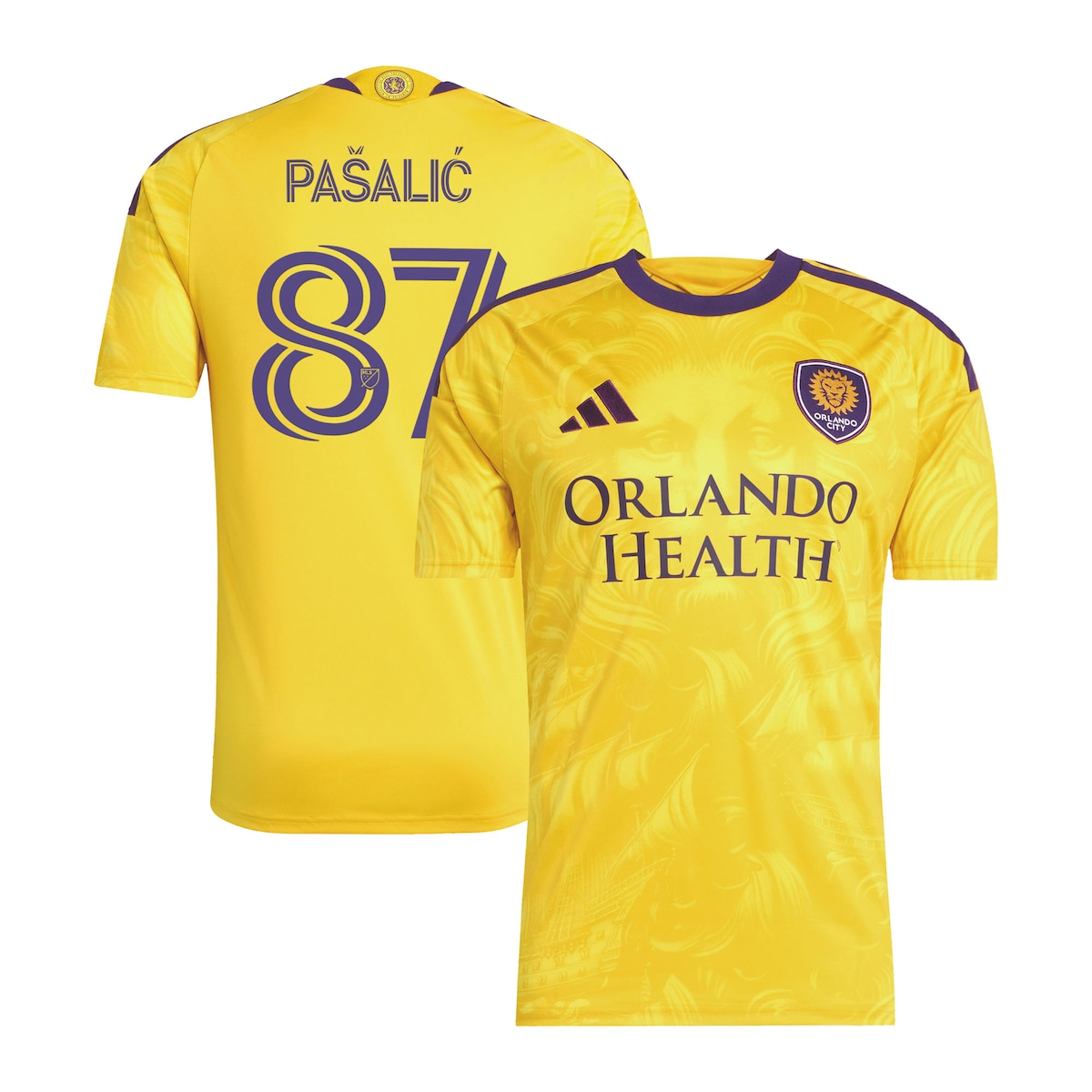 【公式グッズ】MLS オーランド・シティSC マルコ・パシャリッチ レプリカ ユニフォーム Adidas/アディダス メンズ イエロー (ADI 2026 Men's MLS Replica Jersey - Player)｜Fanatics公式ストア 店
