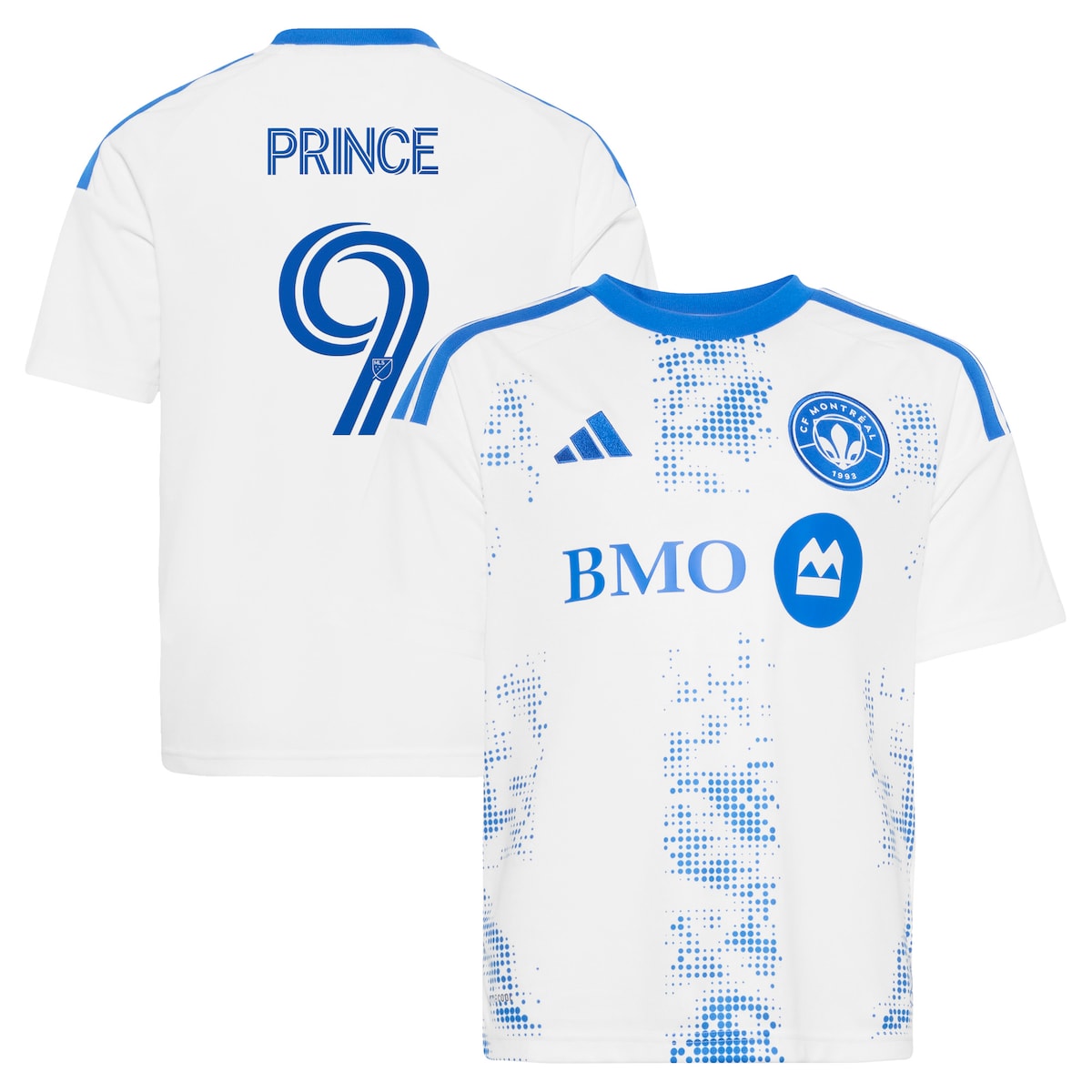【公式グッズ】MLS CFモントリオール プリンス・オウス レプリカ ユニフォーム Adidas/アディダス ユース・ジュニアサイズ ホワイト (ADI 2026 Youth MLS Replica Jersey - Player)