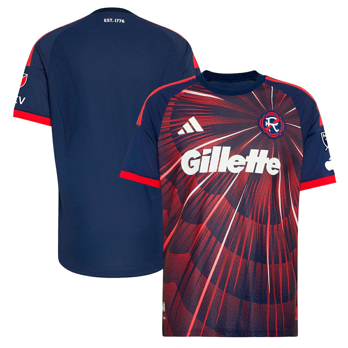 【公式グッズ】MLS レボリューション オーセンティック ユニフォーム Adidas/アディダス メンズ ブルー (ADI 2026 Men's MLS Authentic Jersey w/ Patch)
