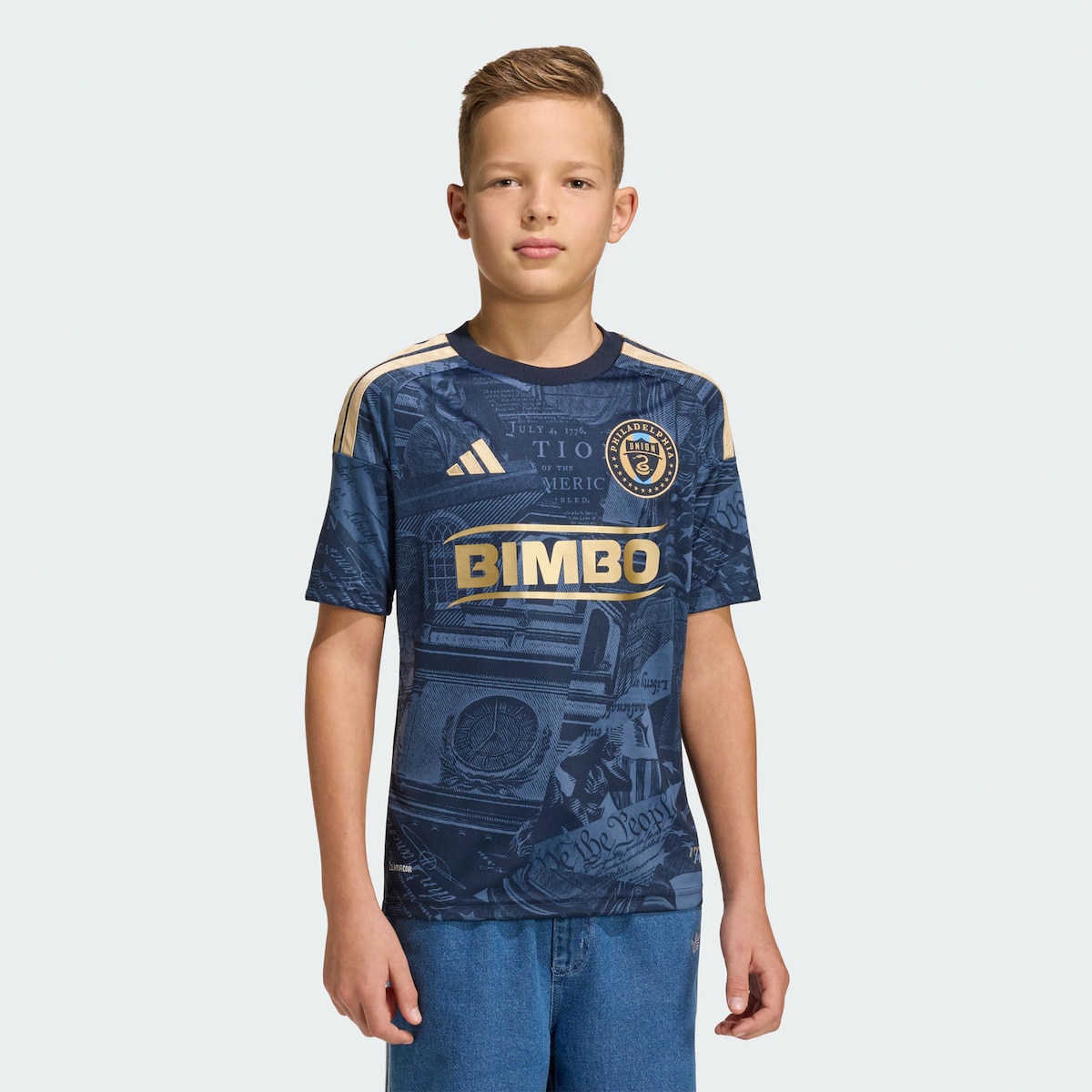 【公式グッズ】MLS ユニオン レプリカ ユニフォーム Adidas/アディダス ユース・ジュニアサイズ ネイビー (ADI 2026 Youth MLS Replica Jersey)