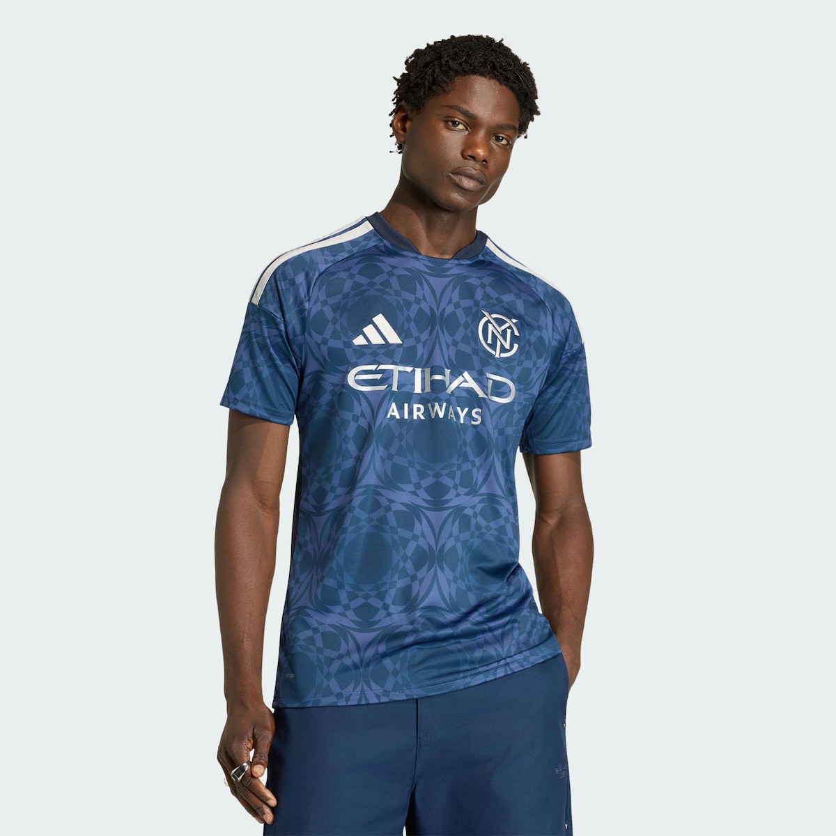 【公式グッズ】MLS ニューヨーク・シティFC レプリカ ユニフォーム Adidas/アディダス メンズ ブルー (ADI 2026 Men's MLS Replica Jersey)
