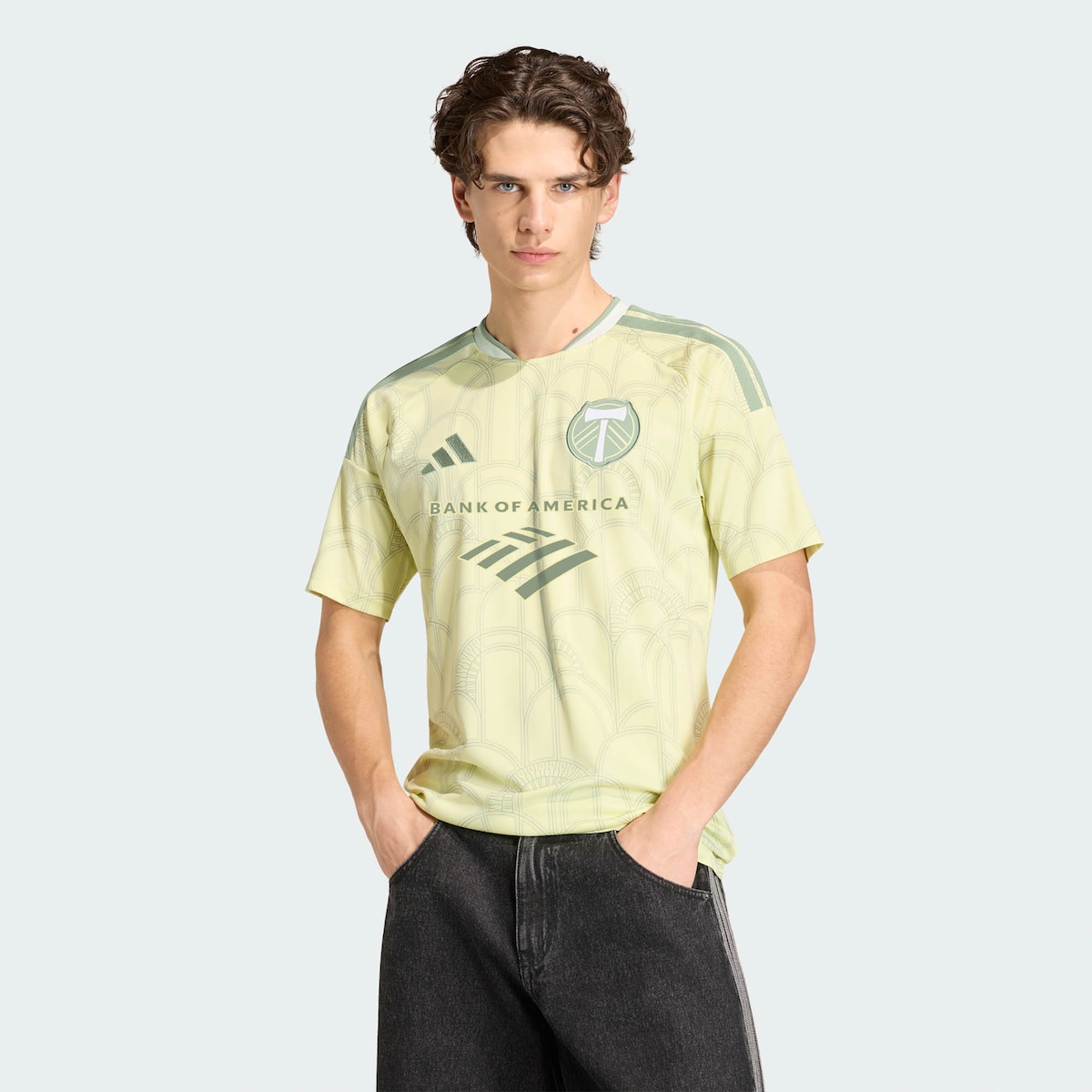 【公式グッズ】MLS ティンバーズ レプリカ ユニフォーム Adidas/アディダス メンズ イエロー (ADI 2026 Men's MLS Replica Jersey)
