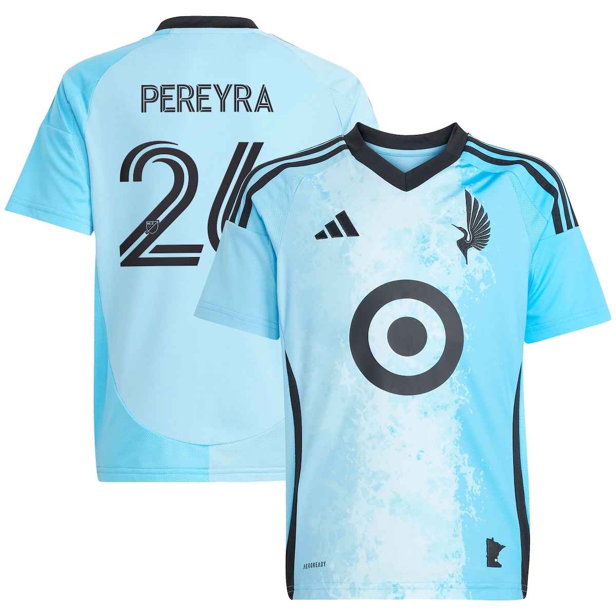 【公式グッズ】MLS ユナイテッドFC ホアキン・ペレイラ レプリカ ユニフォーム Adidas/アディダス ユース・ジュニアサイズ ブルー (2025 Youth MLS Replica Player Jersey)｜Fanatics公式ストア 店