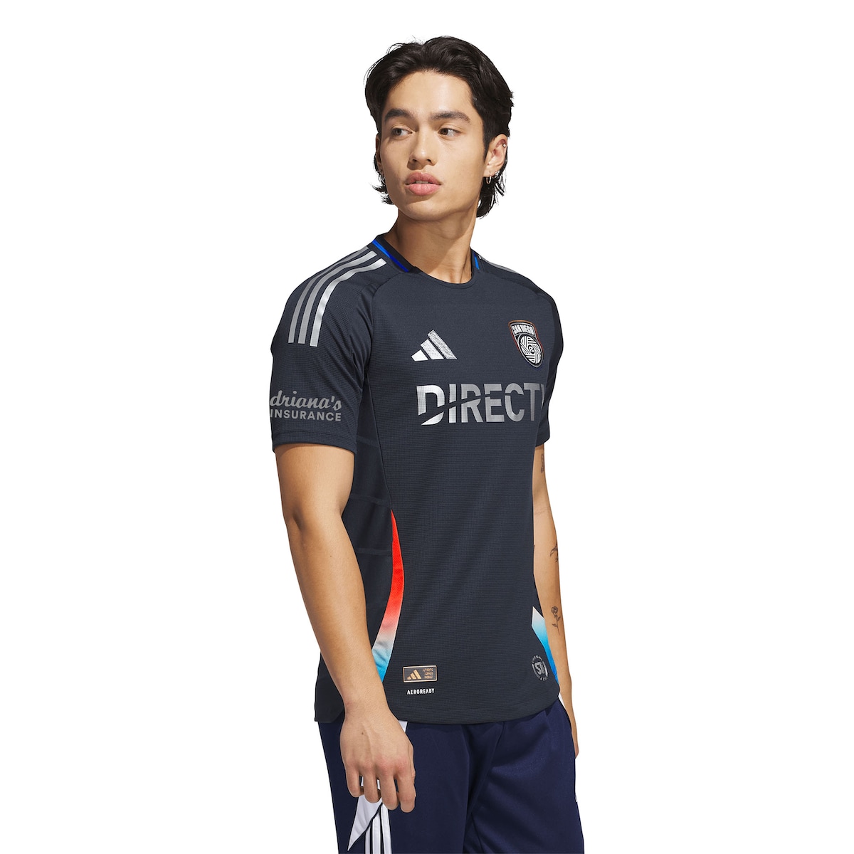 【公式グッズ】MLS サンディエゴFC オーセンティック ユニフォーム Adidas/アディダス メンズ ネイビー (ADI 2025 Men's Authentic Jersey)