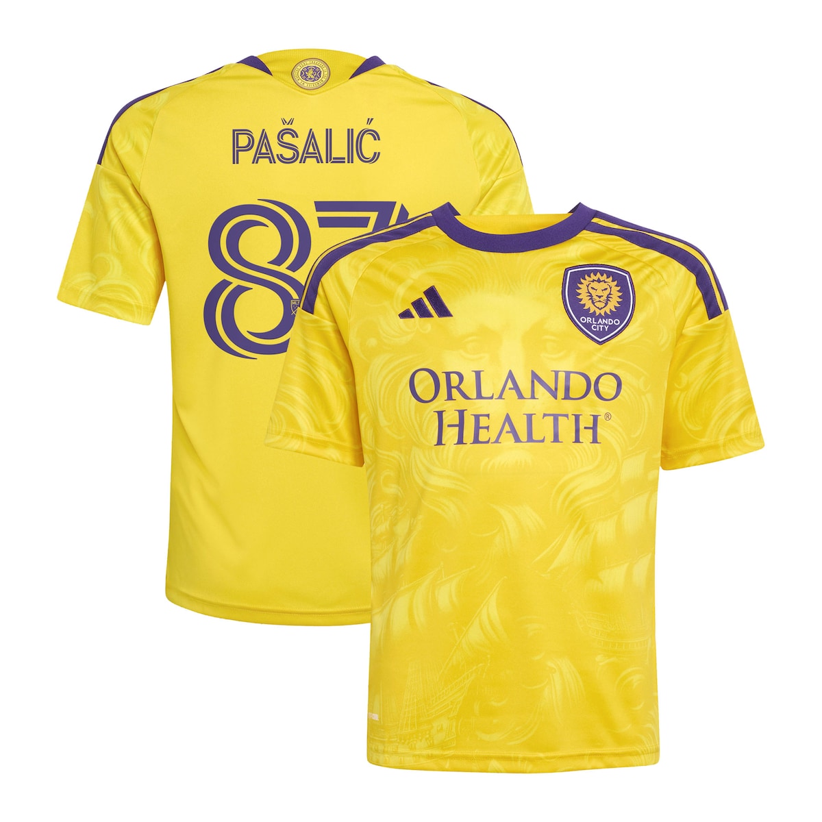【公式グッズ】MLS オーランド・シティSC マルコ・パシャリッチ レプリカ ユニフォーム Adidas/アディダス ユース・ジュニアサイズ イエロー (ADI 2026 Youth MLS Replica Jersey - Player) 16,902円