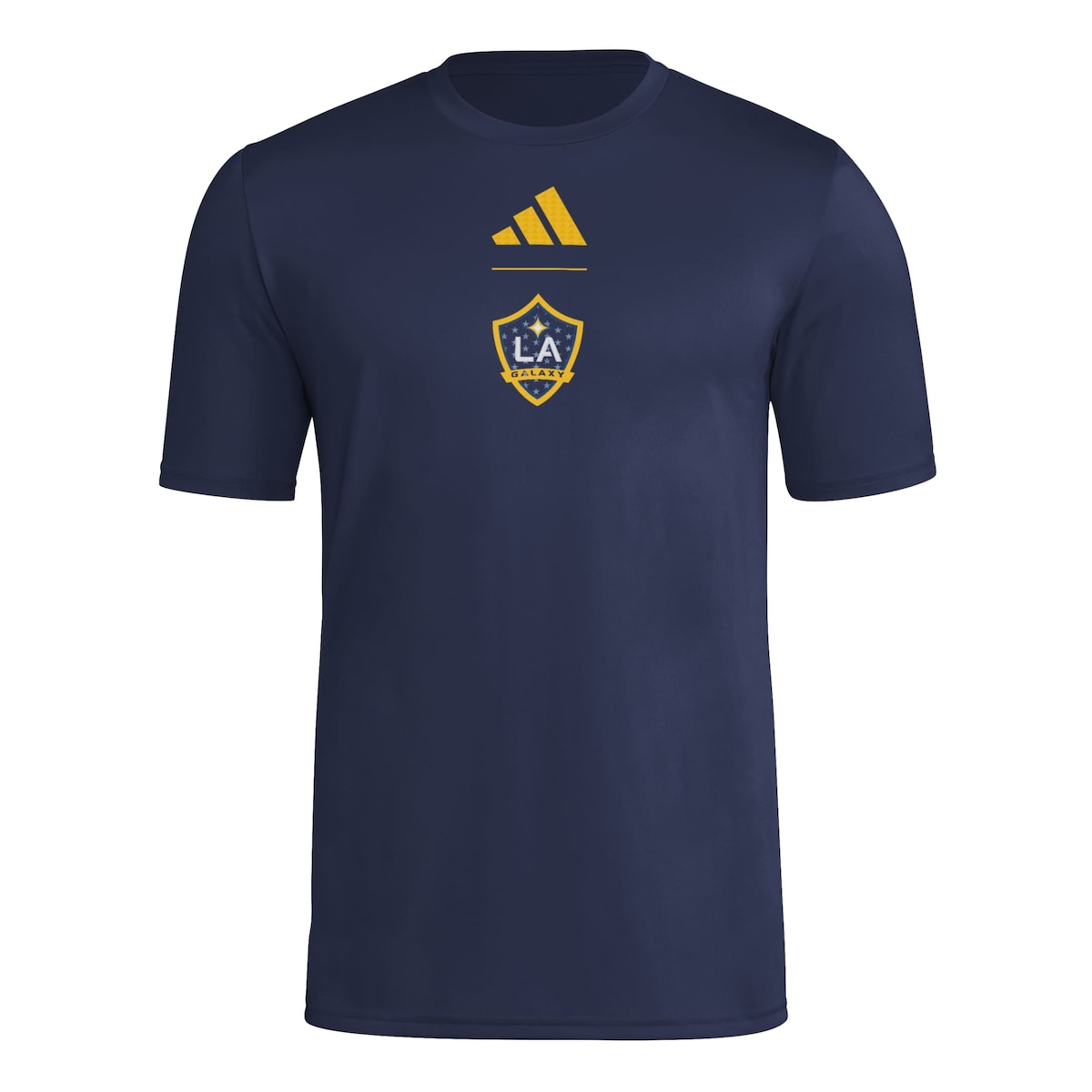 【公式グッズ】MLS LAギャラクシー Tシャツ Adidas/アディダス メンズ ネイビー (ADI S26 Men's Pregame Jersey Hook SS Tee)