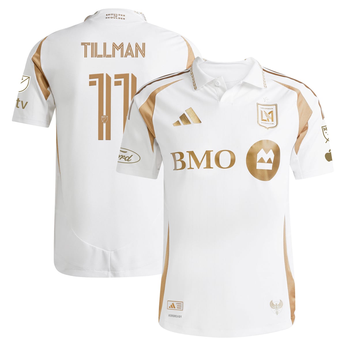 【公式グッズ】MLS LAFC ティモシー・ティルマン オーセンティック ユニフォーム Adidas/アディダス メンズ ホワイト (2025 Men's MLS Authentic Player Jersey)｜Fanatics公式ストア 店