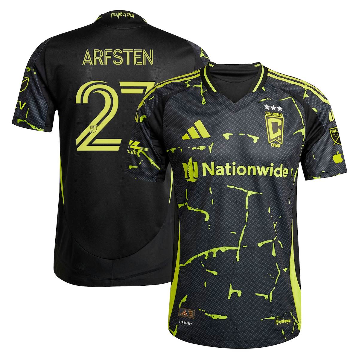 【公式グッズ】MLS コロンバス・クルー マクシミリアン・アーフステン オーセンティック ユニフォーム Adidas/アディダス メンズ ブラック (2025 Men's MLS Authentic Player Jersey) 29,108円