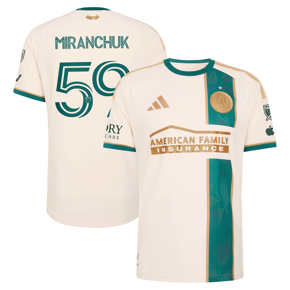 【公式グッズ】MLS アトランタ・ユナイテッドFC アレクセイ・ミランチュク オーセンティック ユニフォーム Adidas/アディダス メンズ (ADI 2026 Men's MLS Authentic Jersey W/ Patch - Player)