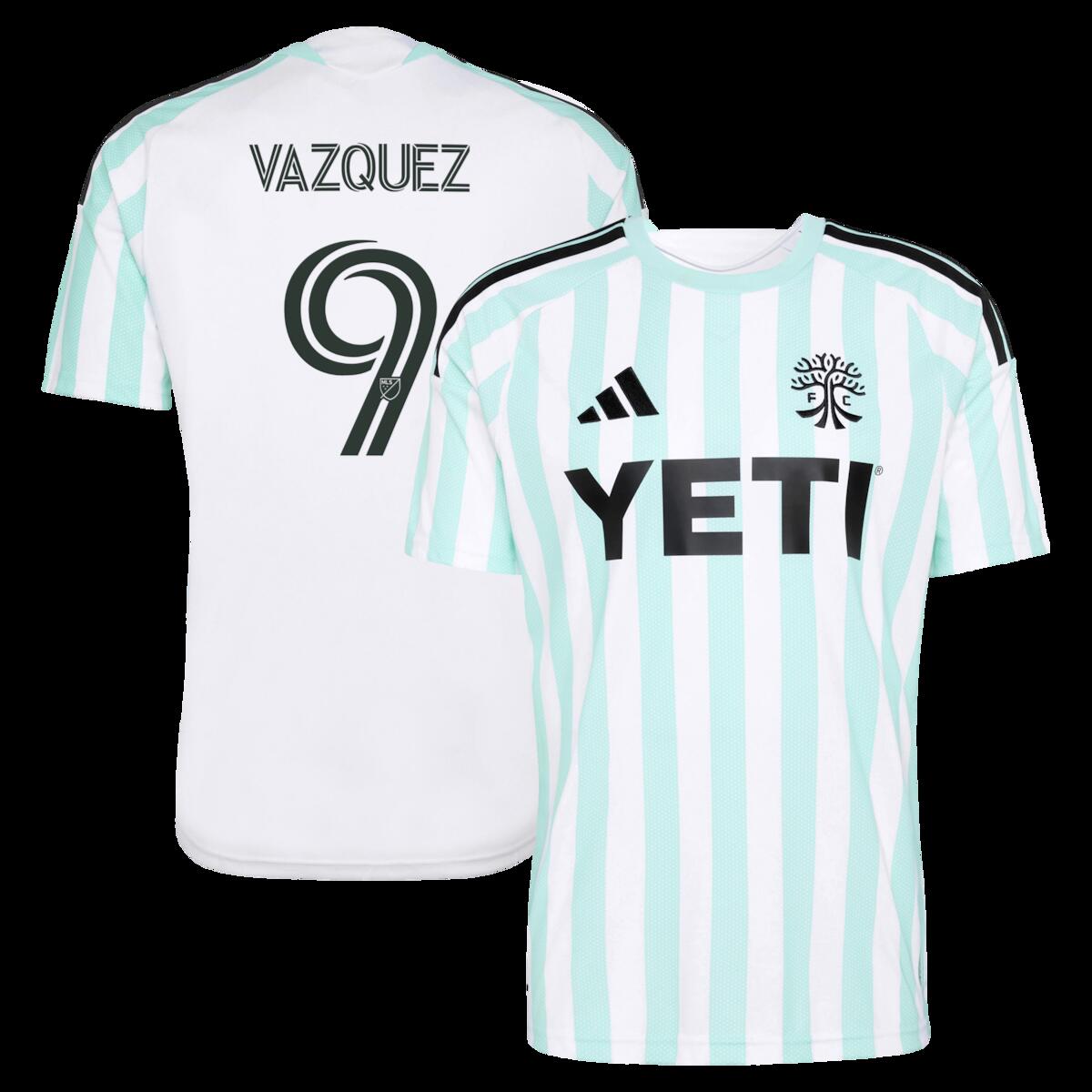 【公式グッズ】MLS オースティンFC バスケス レプリカ ユニフォーム Adidas/アディダス メンズ ホワイト (ADI 2026 Men's MLS Replica Jersey - Player)|Fanatics公式ストア 店