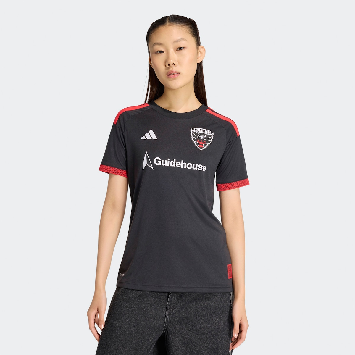 【公式グッズ】MLS D.C.ユナイテッド レプリカ ユニフォーム Adidas/アディダス レディース ブラック (ADI 2026 Women's MLS Replica Jersey)