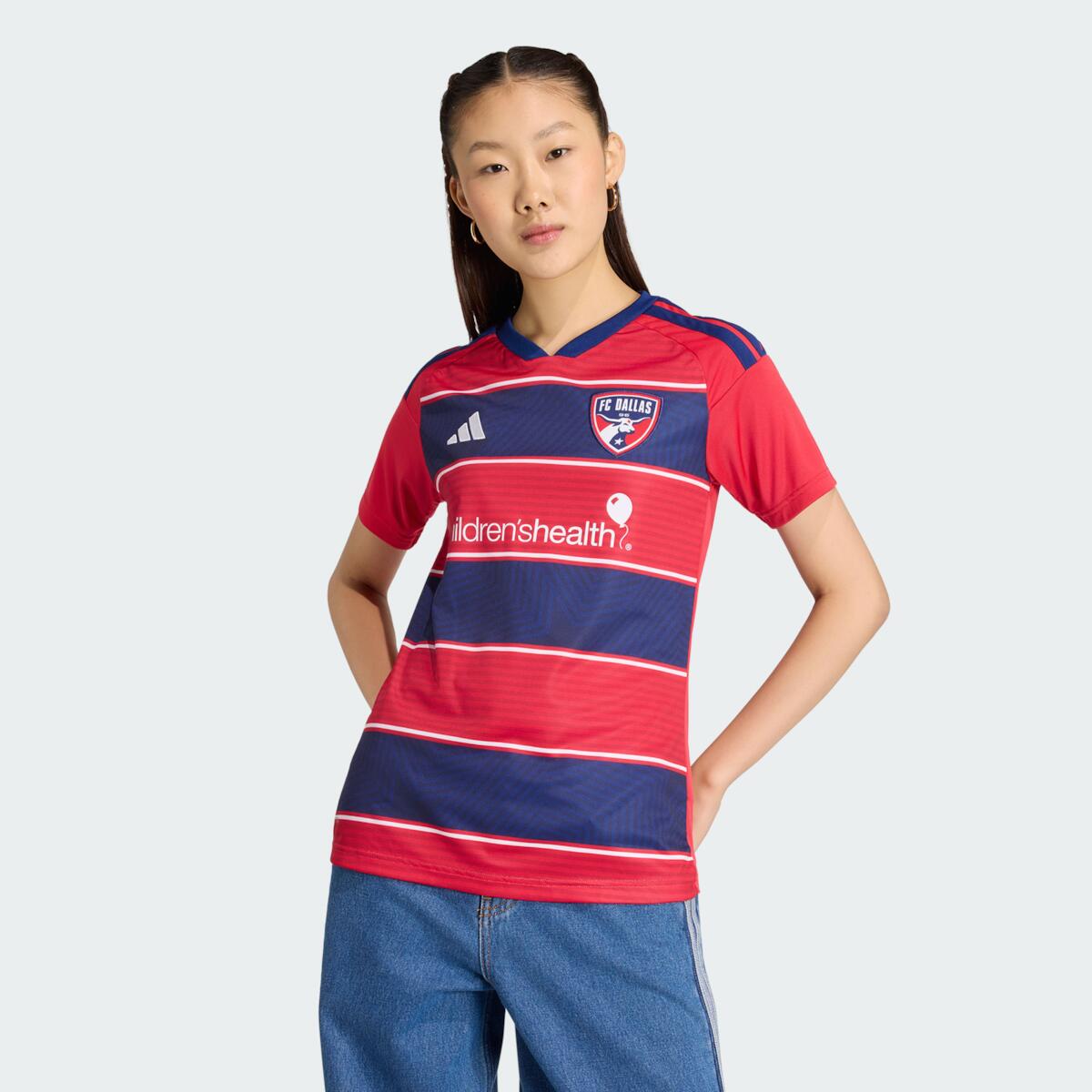 【公式グッズ】MLS FCダラス レプリカ ユニフォーム Adidas/アディダス レディース レッド (ADI 2026 Women's MLS Replica Jersey)