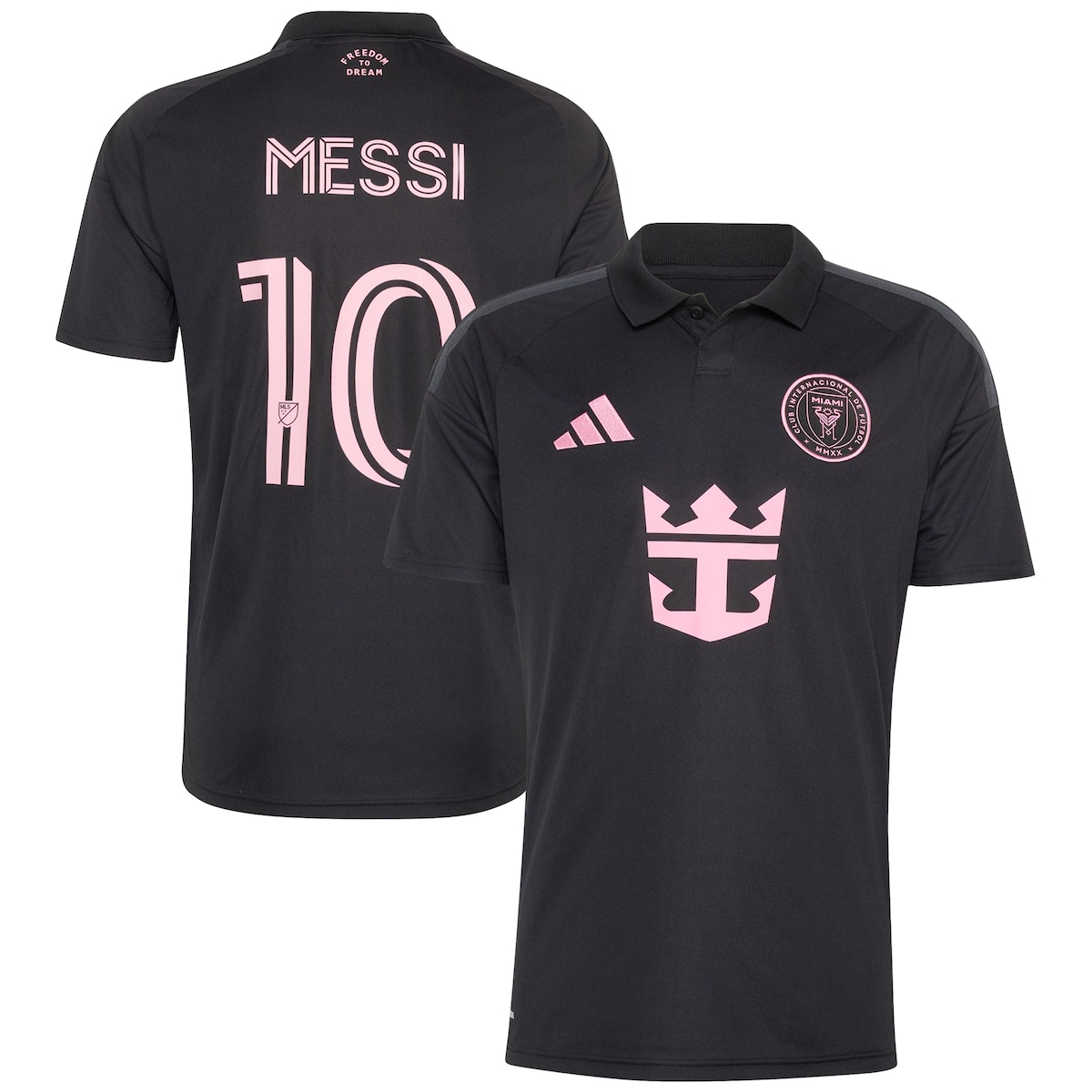 【公式グッズ】MLS インテルマイアミCF メッシ レプリカ ユニフォーム Adidas/アディダス メンズ ブラック (ADI Men's 26/27 Replica Jersey - Player)