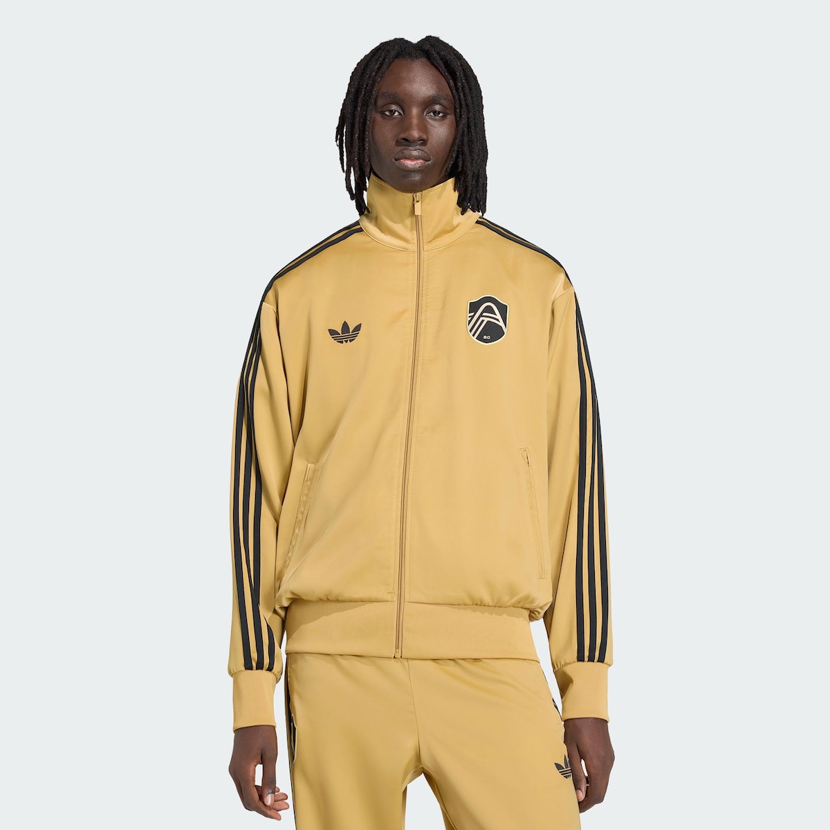 【公式グッズ】MLS セントルイス・シティSC ジャケット アディダス オリジナルス メンズ イエロー (ADI Men's S26 St.Louis CITY x Tina Tuner Originals FZ Track Top)