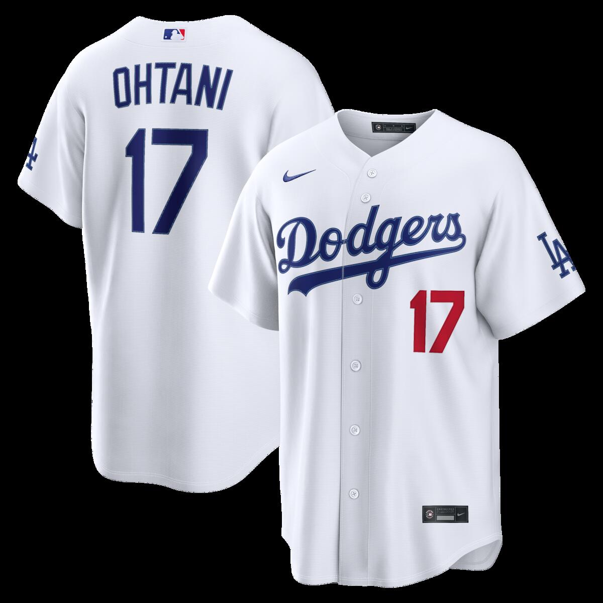 【公式グッズ】MLB ドジャース 大谷 翔平 ホーム ユニフォーム （レプリカ） Nike/ナイキ メンズ ホワイト (Nike 2026 Men's Stadium Player Jersey - Smart PIDs)