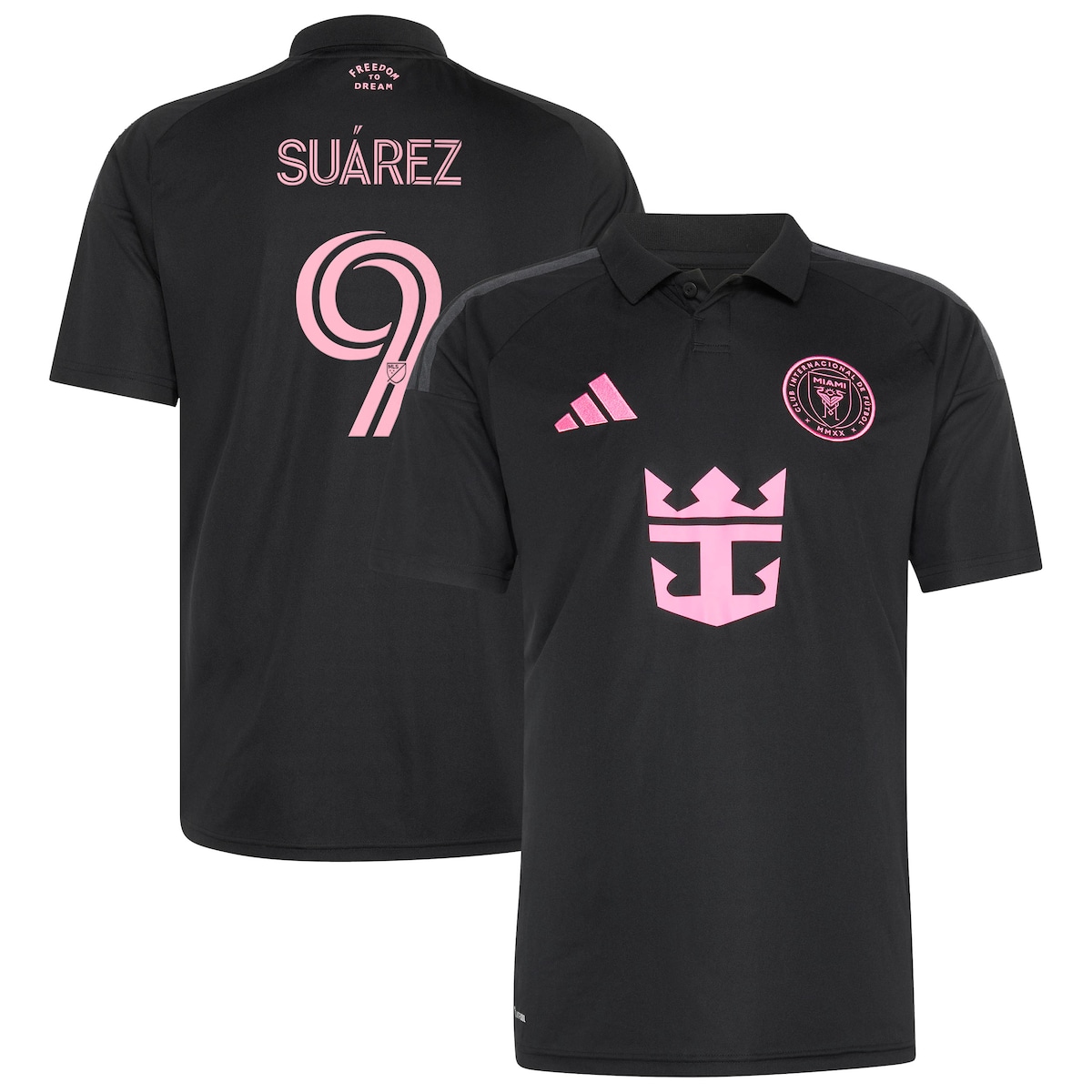 【公式グッズ】MLS インテルマイアミCF スアレス レプリカ ユニフォーム Adidas/アディダス メンズ ブラック (ADI 2026 Men's MLS Replica Jersey - Player)|Fanatics公式ストア 店