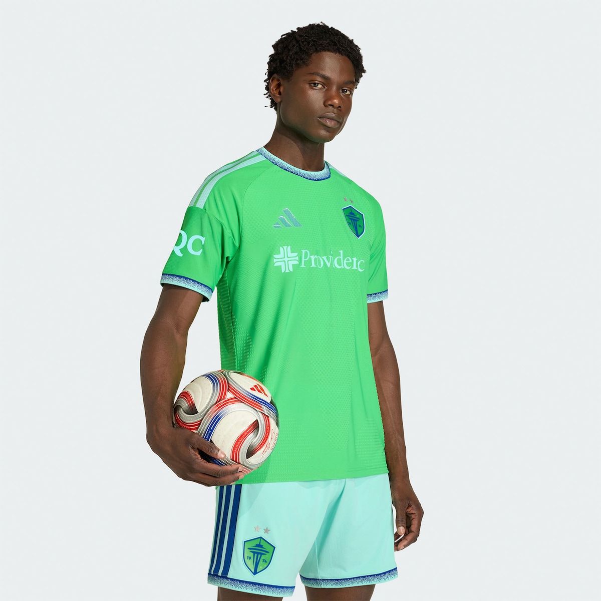 【公式グッズ】MLS サウンダーズFC オーセンティック ユニフォーム Adidas/アディダス メンズ グリーン (ADI 2026 Men's MLS Authentic Jersey w/ Patch)|Fanatics公式ストア 店