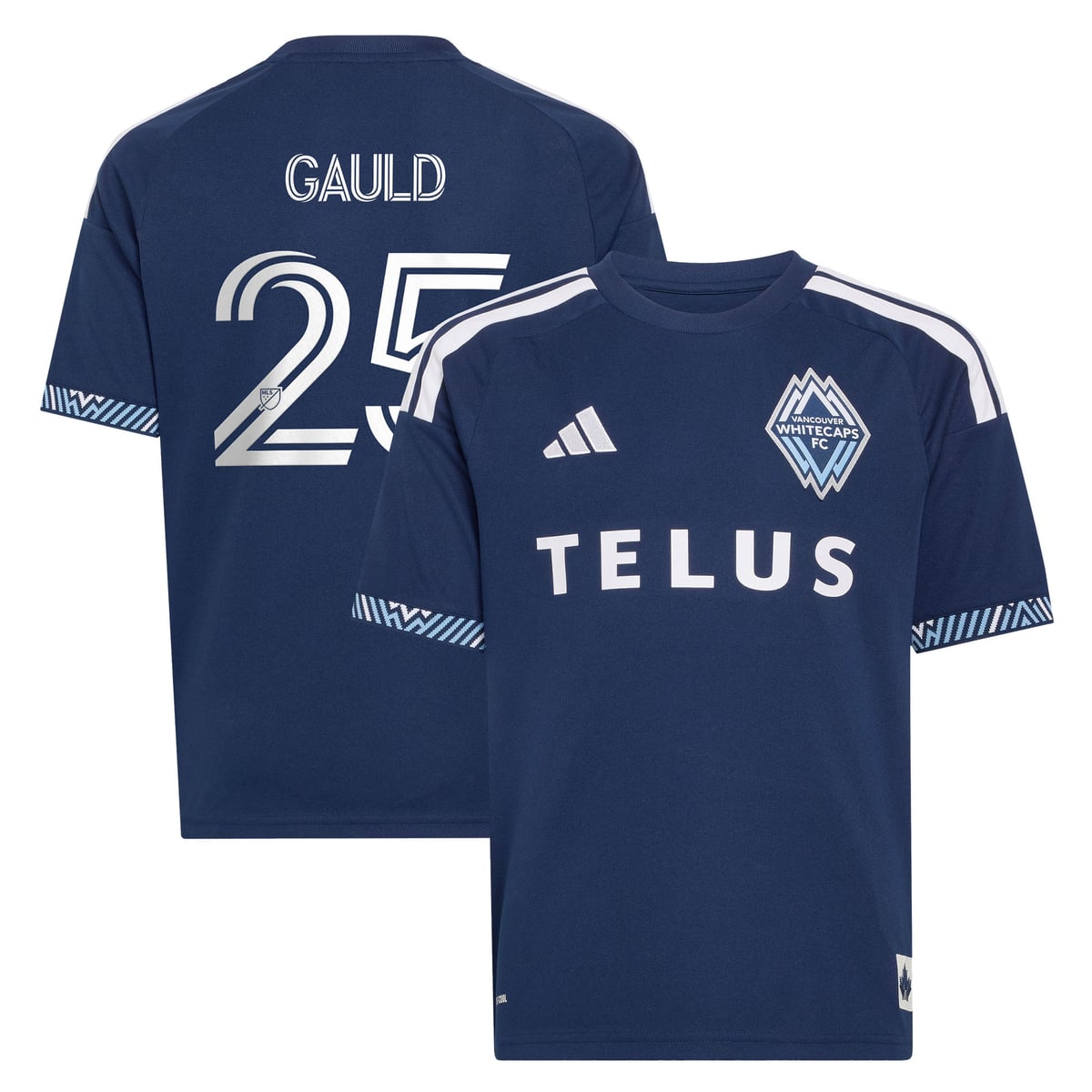 【公式グッズ】MLS ホワイトキャップスFC ゴールド レプリカ ユニフォーム Adidas/アディダス ユース・ジュニアサイズ ブルー (ADI 2026 Youth MLS Replica Jersey - Player)｜Fanatics公式ストア 店 19,794円