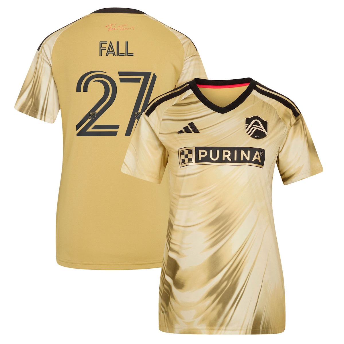 【公式グッズ】MLS セントルイス・シティSC ファルー・ファル レプリカ ユニフォーム Adidas/アディダス レディース イエロー (ADI 2026 Women's MLS Replica Jersey - Player)