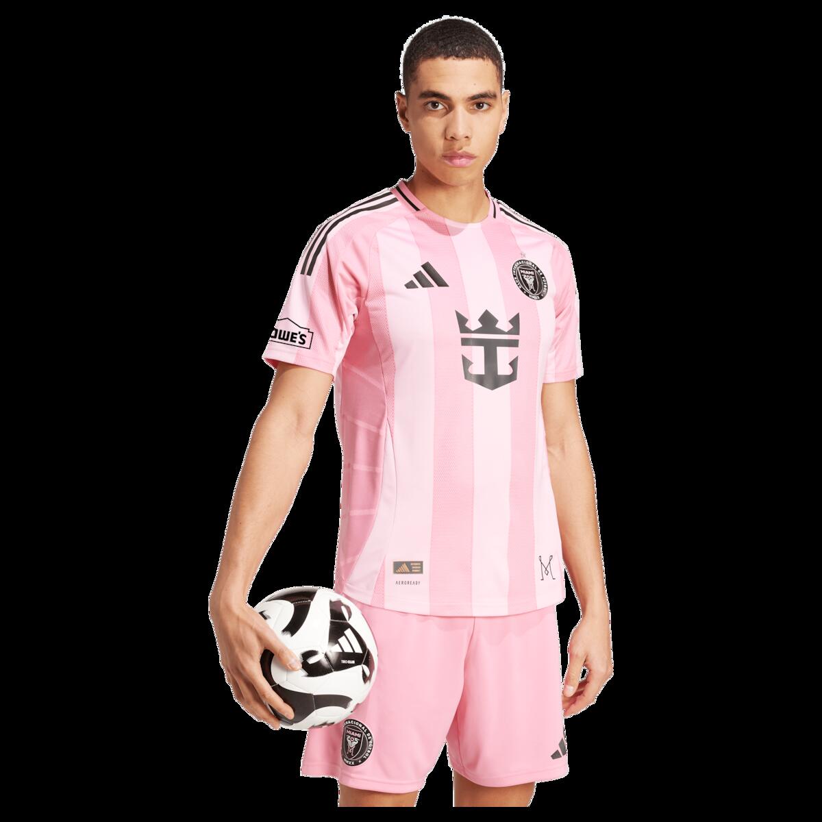 【公式グッズ】MLS インテルマイアミCF オーセンティック ユニフォーム Adidas/アディダス メンズ ピンク (ADI 2025 Men's Authentic Jersey)