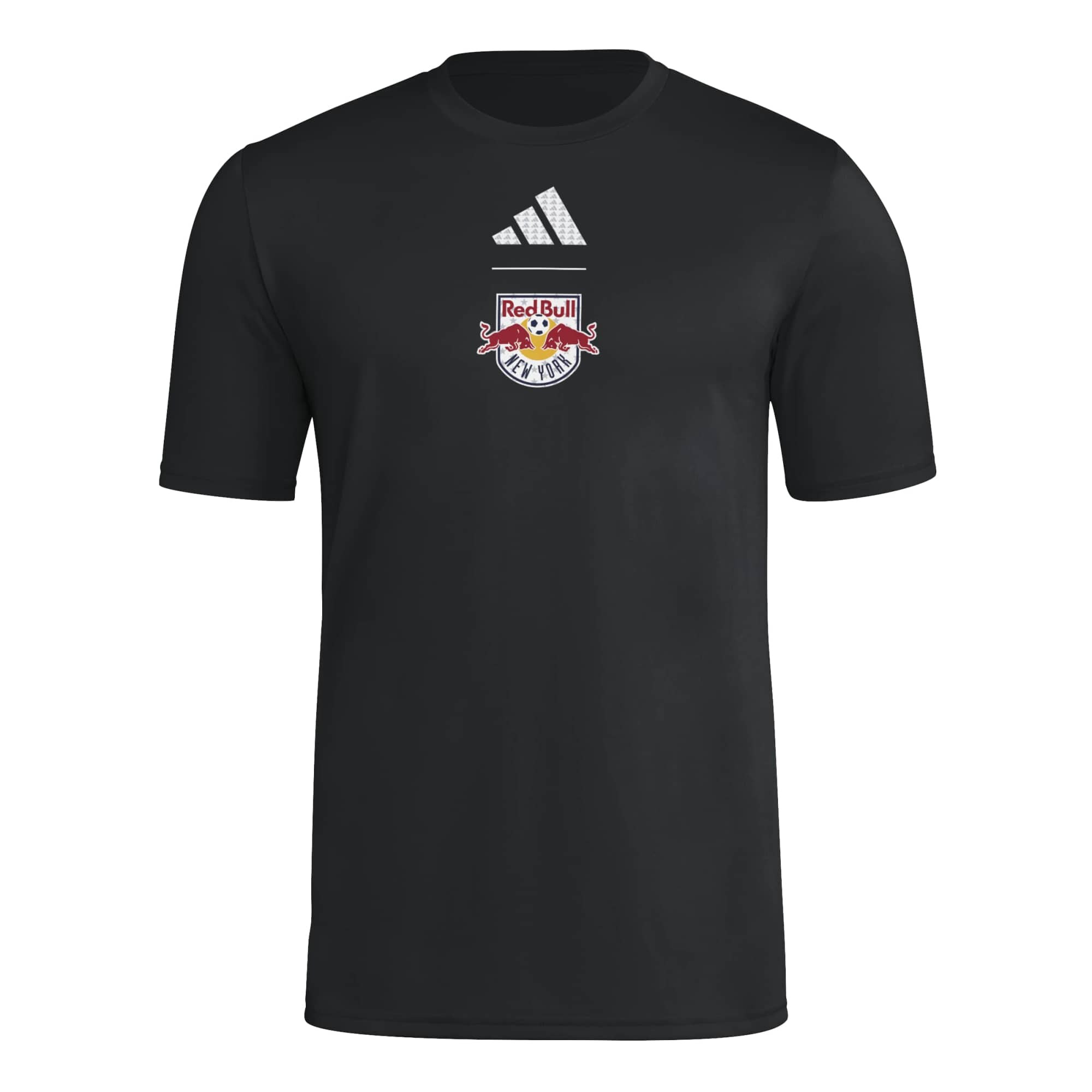 【公式グッズ】MLS レッドブルズ Tシャツ Adidas/アディダス メンズ ブラック (ADI S26 Men's Pregame Jersey Hook SS Tee)