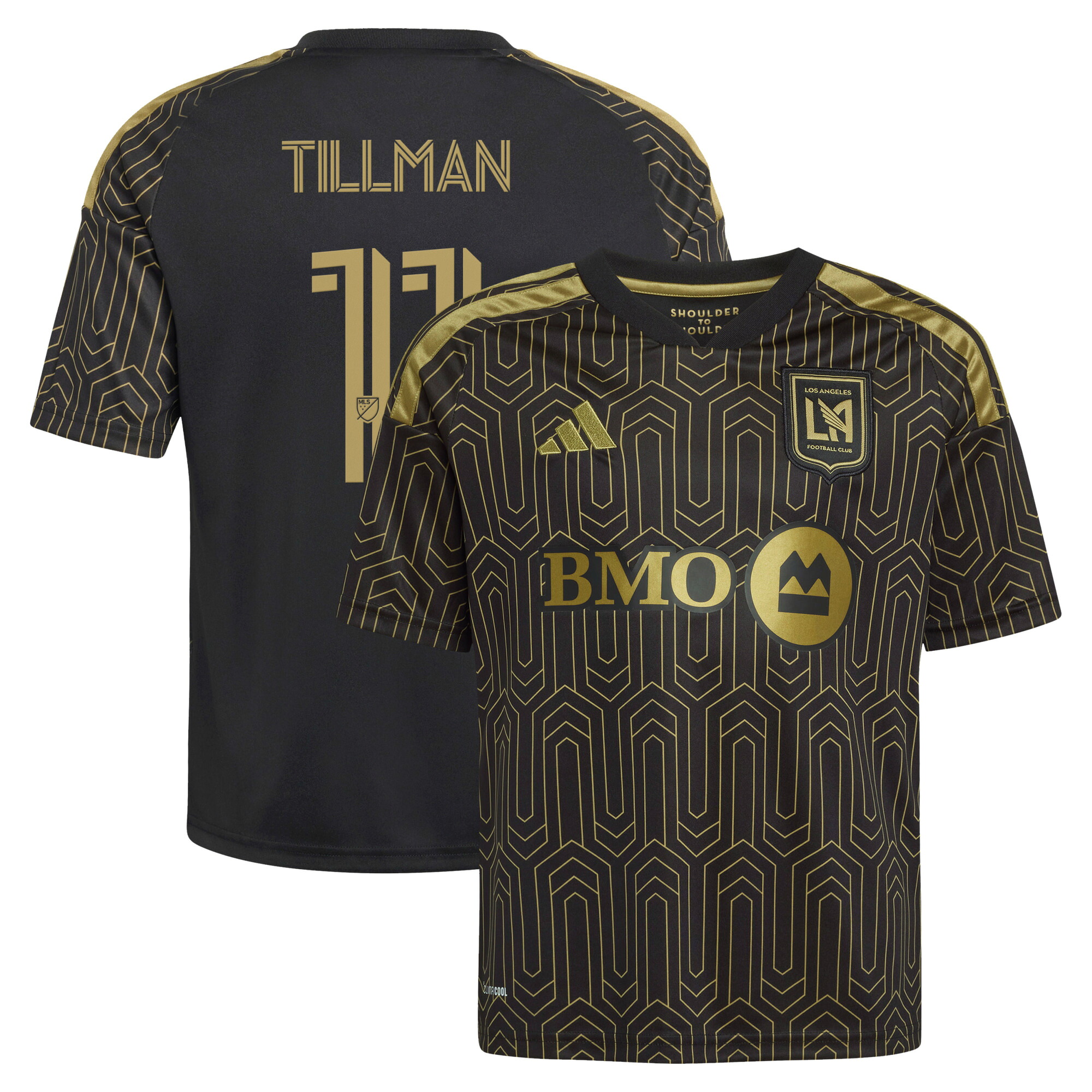 【公式グッズ】MLS LAFC ティモシー・ティルマン レプリカ ユニフォーム Adidas/アディダス ユース・ジュニアサイズ ブラック (ADI 2026 Youth MLS Replica Jersey - Player)