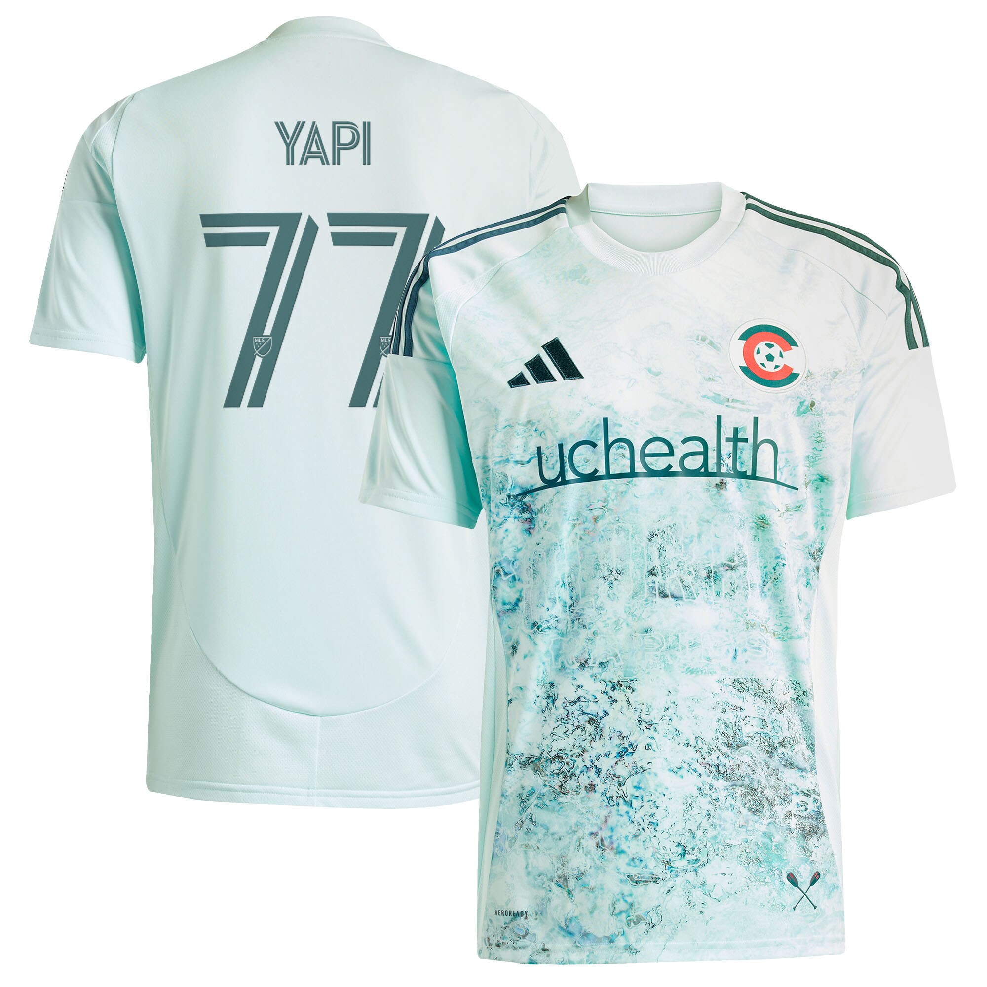 【公式グッズ】MLS コロラド・ラピッズ ダレン・ヤピ レプリカ ユニフォーム Adidas/アディダス メンズ グリーン (2025 Men's MLS Replica Player Jersey)|Fanatics公式ストア 店