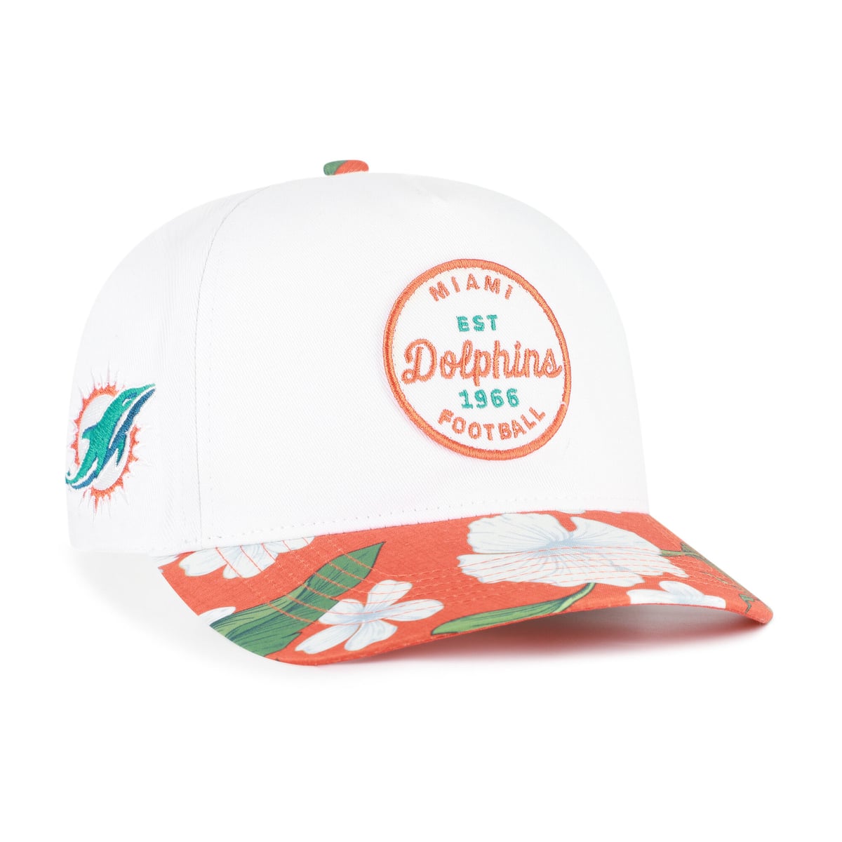 【公式グッズ】NFL ドルフィンズ アジャスタブルキャップ '47/フォーティーセブン メンズ ホワイト (NFL Beach Side Hitch)｜Fanatics公式ストア 店