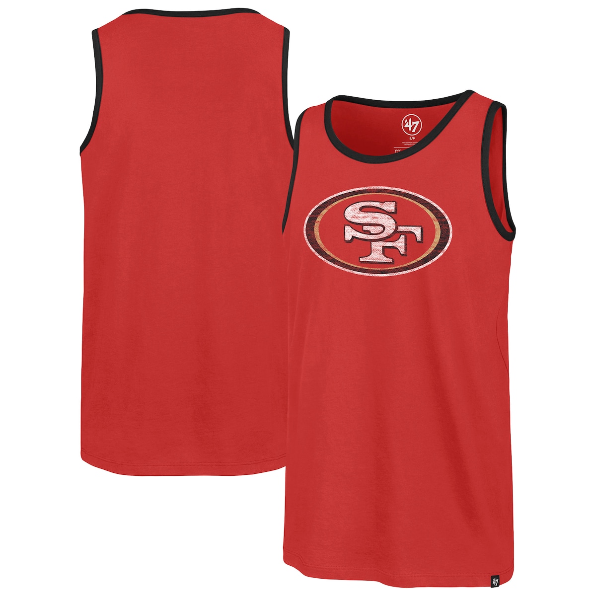 【公式グッズ】NFL 49ers タンクトップ '47/フォーティーセブン メンズ スカーレット (PREMIER FRANKLIN TANK MEN)