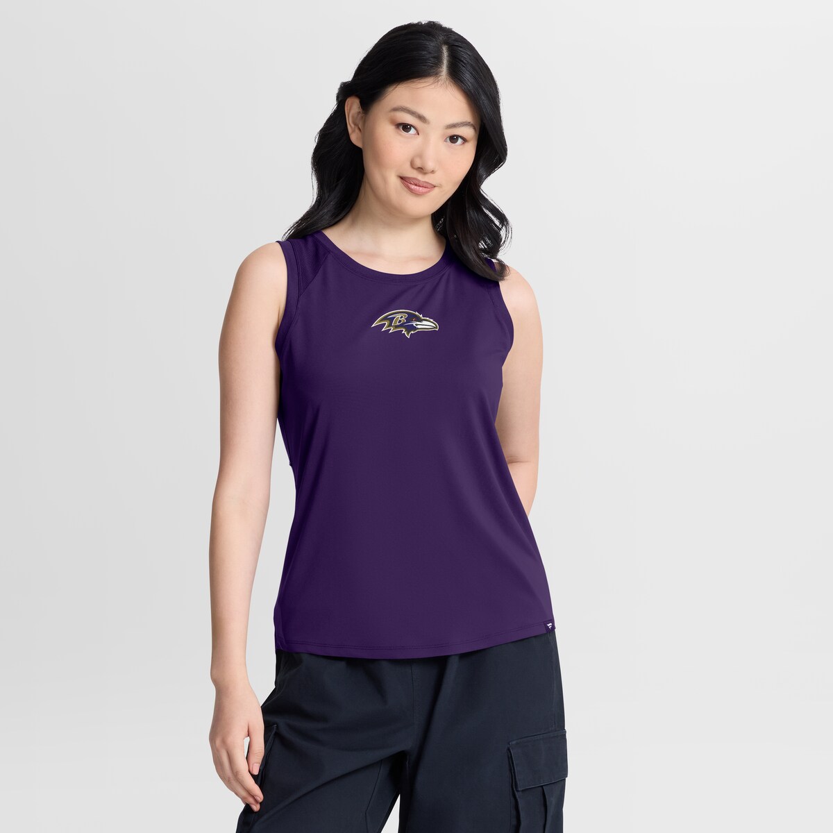 【公式グッズ】NFL レイブンズ タンクトップ Fanatics/ファナティクス レディース パープル (NFL Womens Fanatics Triumpant Win High Hip Tank) 7,993円