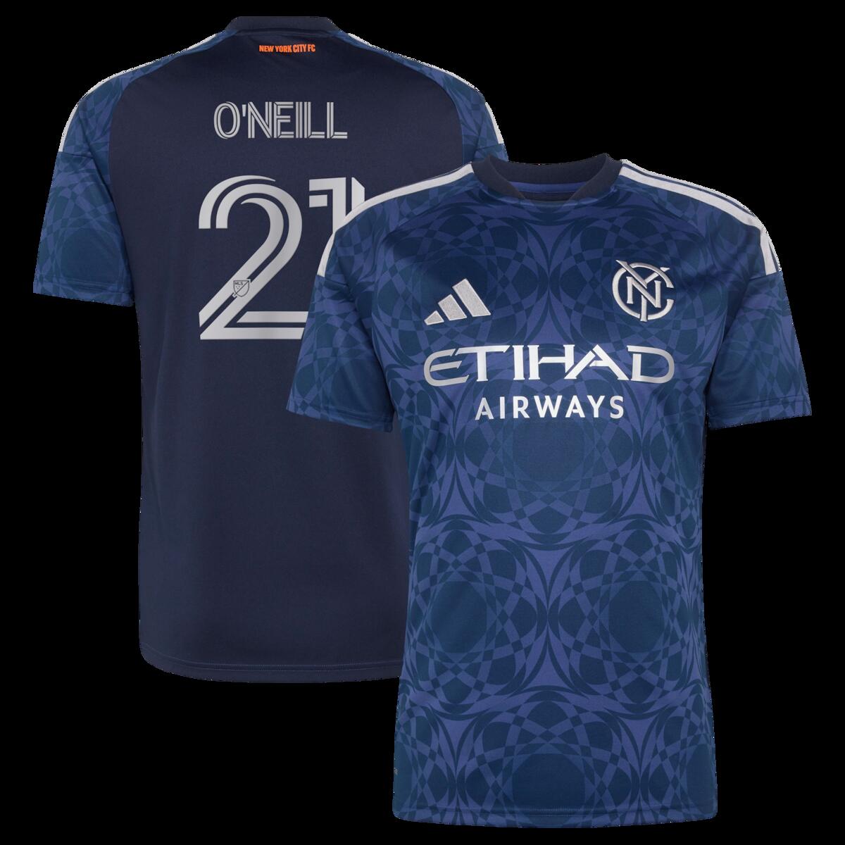 【公式グッズ】MLS ニューヨーク・シティFC レプリカ ユニフォーム Adidas/アディダス メンズ ブルー (ADI 2026 Men's MLS Replica Jersey - Player)