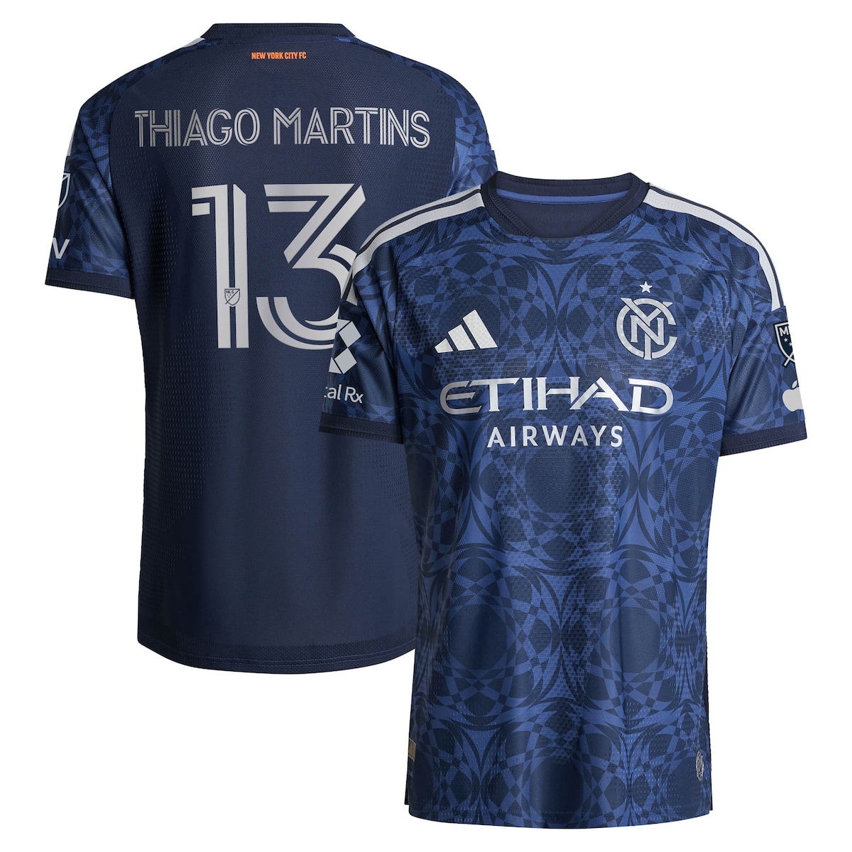 【公式グッズ】MLS ニューヨーク・シティFC マルティンス オーセンティック ユニフォーム Adidas/アディダス メンズ ブルー (ADI 2026 Men's MLS Authentic Jersey W/ Patch - Player)