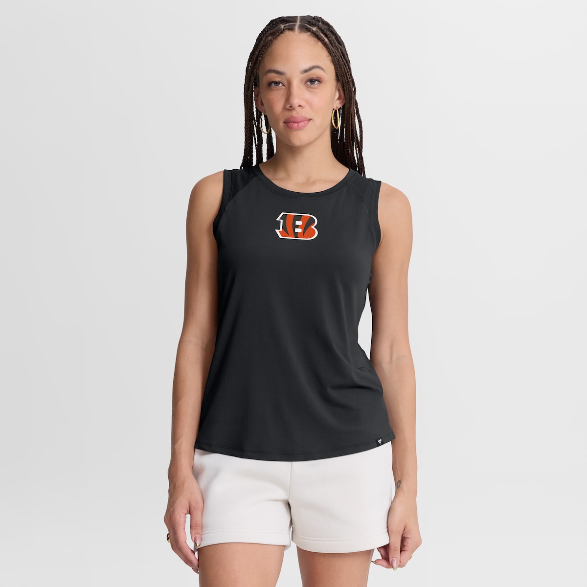 【公式グッズ】NFL ベンガルズ タンクトップ Fanatics/ファナティクス レディース ブラック (NFL Womens Fanatics Triumpant Win High Hip Tank) 7,578円