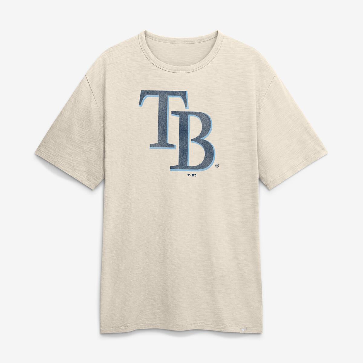 【公式グッズ】MLB レイズ Tシャツ Fanatics/ファナティクス メンズ (FANATICS DISTRESSED CURRENT LOGO STADIUM SLUB SS TEE)｜Fanatics公式ストア 店