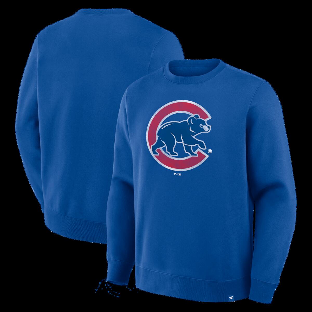 【公式グッズ】MLB カブス トレーナー Fanatics/ファナティクス メンズ ロイヤルブルー (FANATICS DISTRESSED CURRENT LOGO LEGACY FLEECE CREW)
