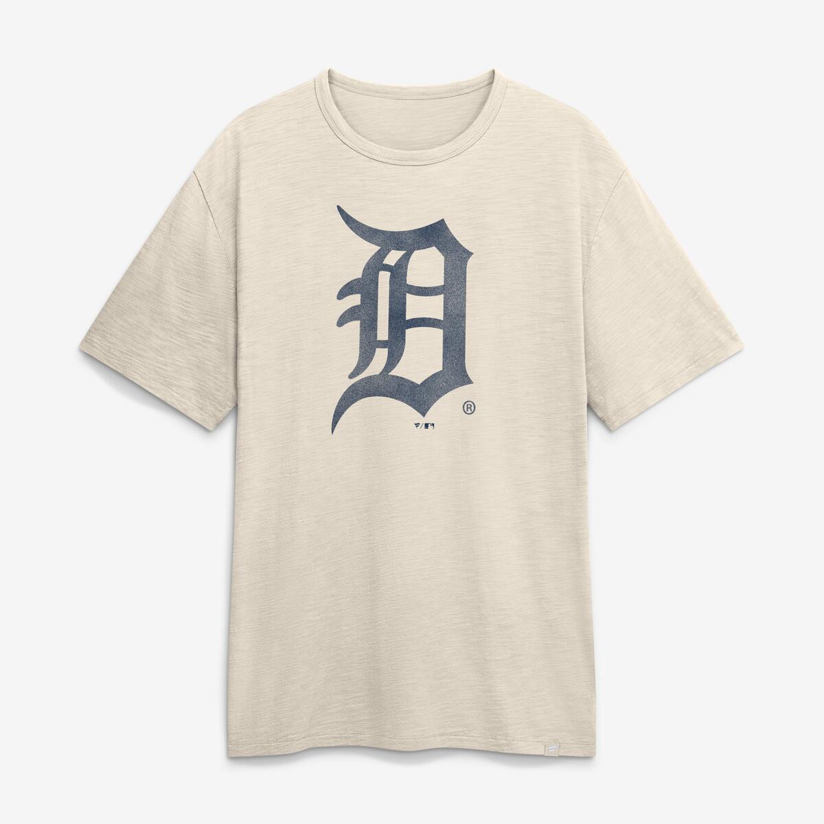 【公式グッズ】MLB タイガース Tシャツ Fanatics/ファナティクス メンズ (FANATICS DISTRESSED CURRENT LOGO STADIUM SLUB SS TEE)