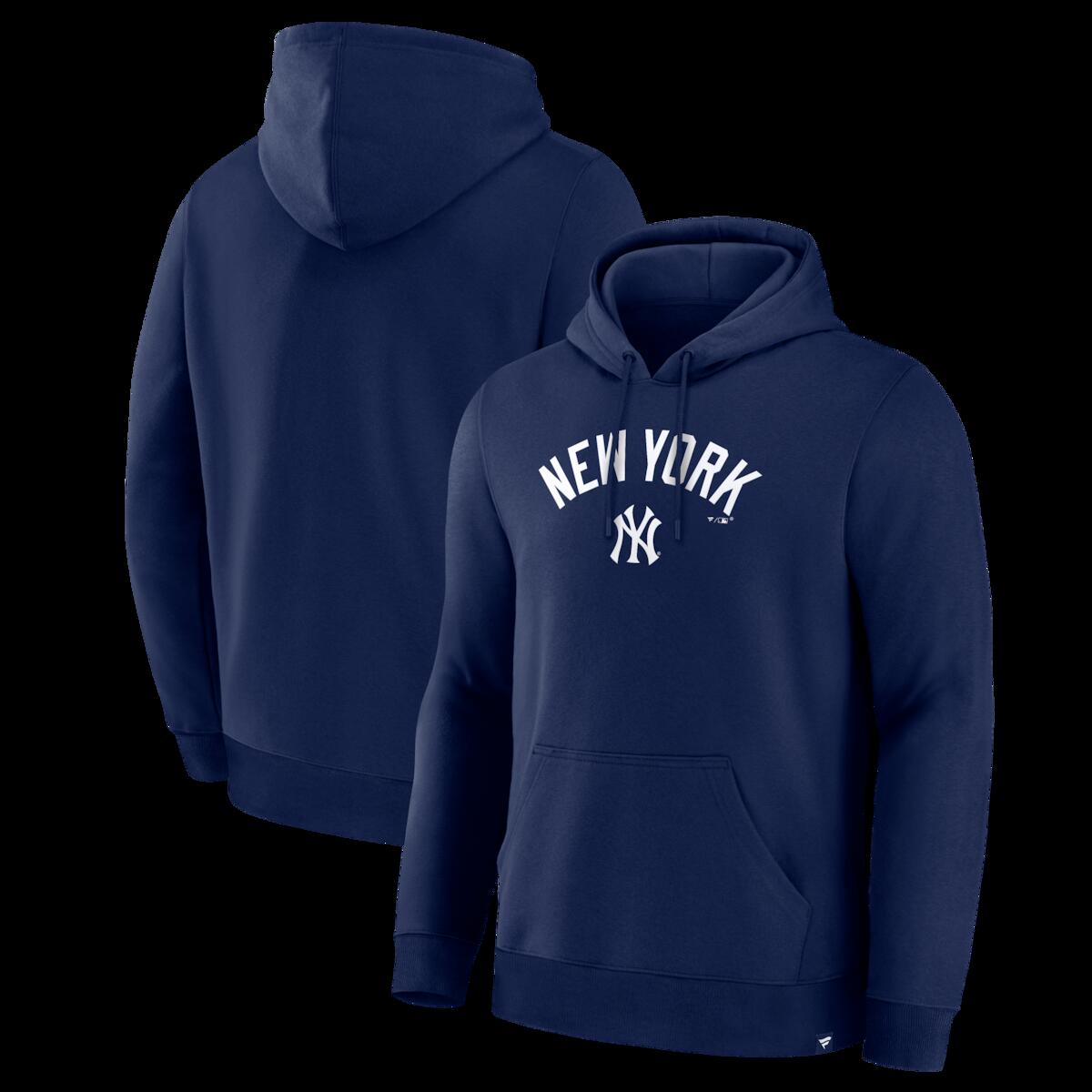 【公式グッズ】MLB ヤンキース パーカー Fanatics/ファナティクス メンズ ネイビー (FANATICS TEAM LOCK-UP CURRENT LEGACY FLEECE POH)
