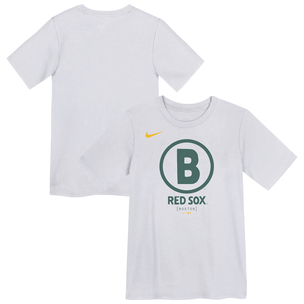 【公式グッズ】MLB レッドソックス Tシャツ Nike/ナイキ トドラー・幼児サイズ ホワイト (OST JUV NK FG CC LOGO SS TEE)