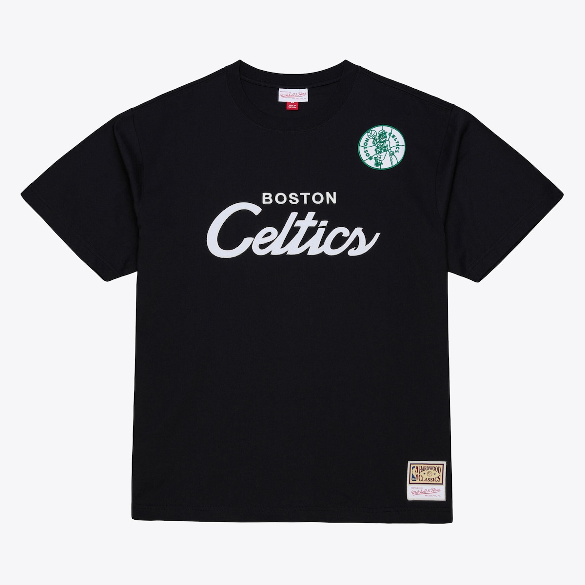 【公式グッズ】NBA セルティックス Tシャツ Mitchell & Ness/ミッチェル＆ネス メンズ ブラック (NBA HEAD COACH SS TEE)