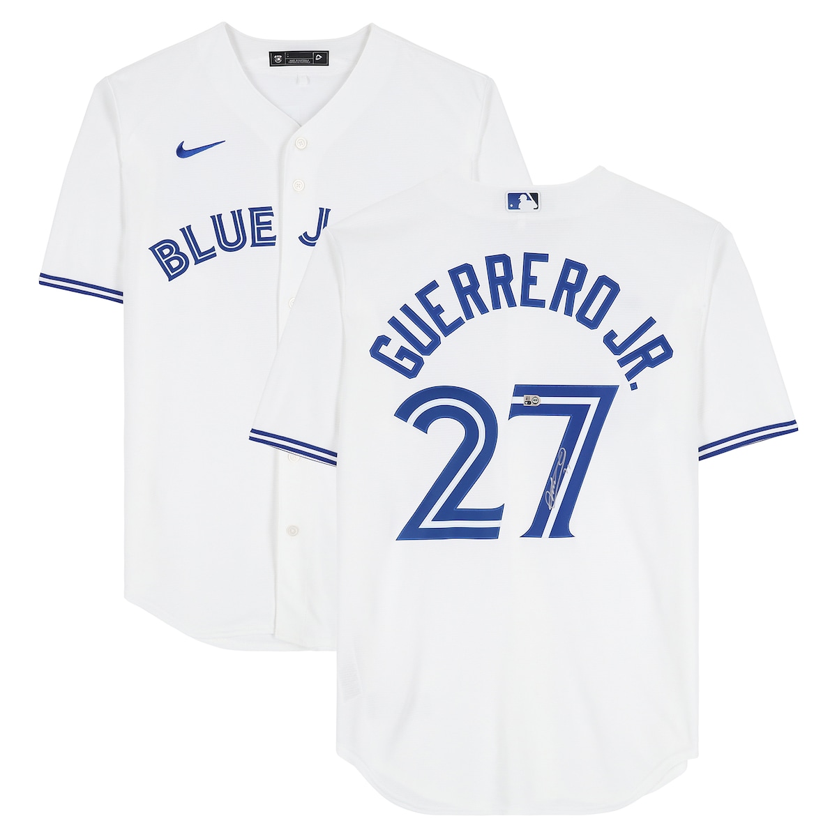 【MLB公式ホログラム付】MLB ブルージェイズ ウラディミール・ゲレーロJr. 直筆サイン入り 野球ユニフォーム Fanatics Authentic/ファナティクスオーセンティック (AUT BB JERSEY - HOLDING)｜Fanatics公式ストア 店