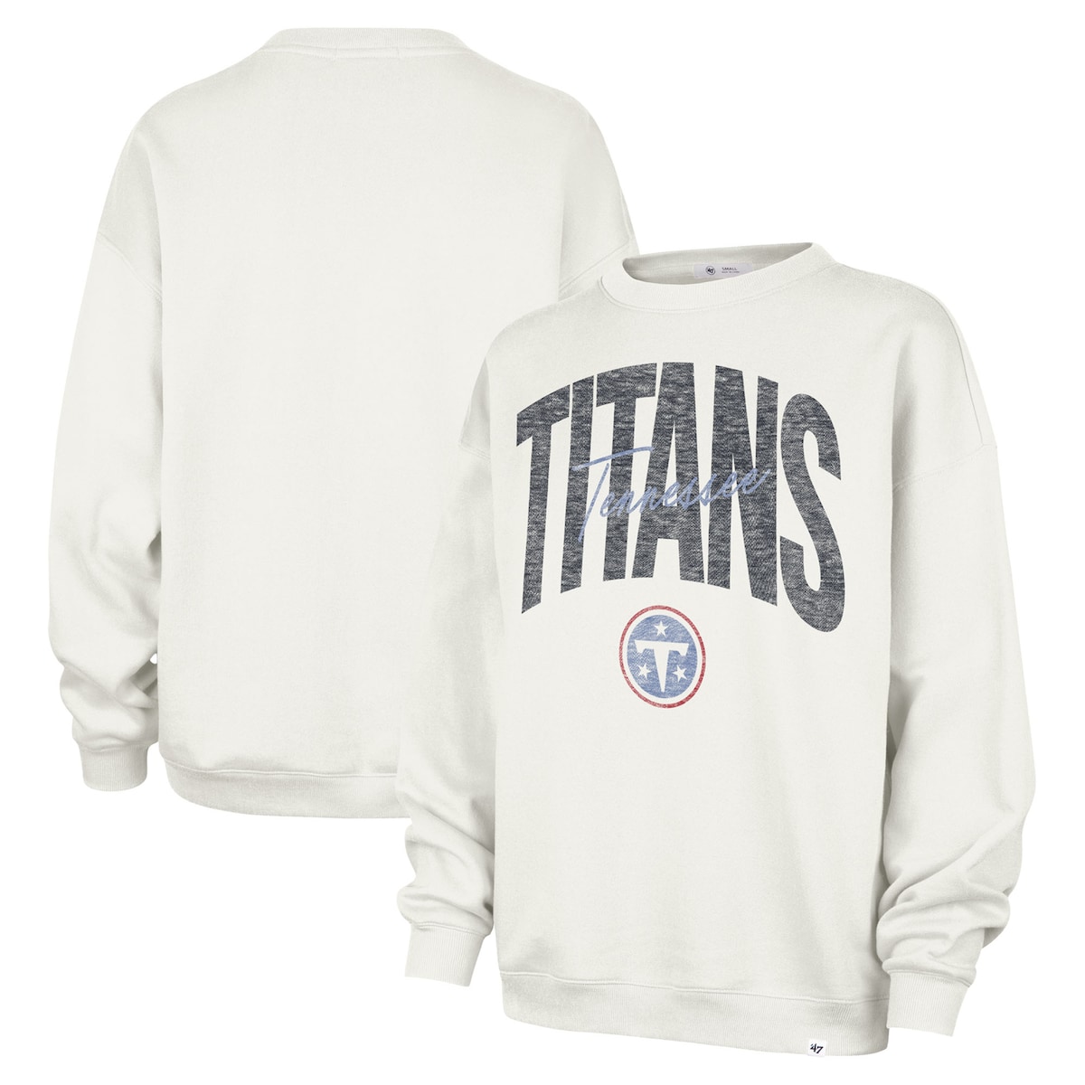 【公式グッズ】NFL タイタンズ トレーナー '47/フォーティーセブン レディース (NFL Womens 47 Titans Muse Oversized Crew)