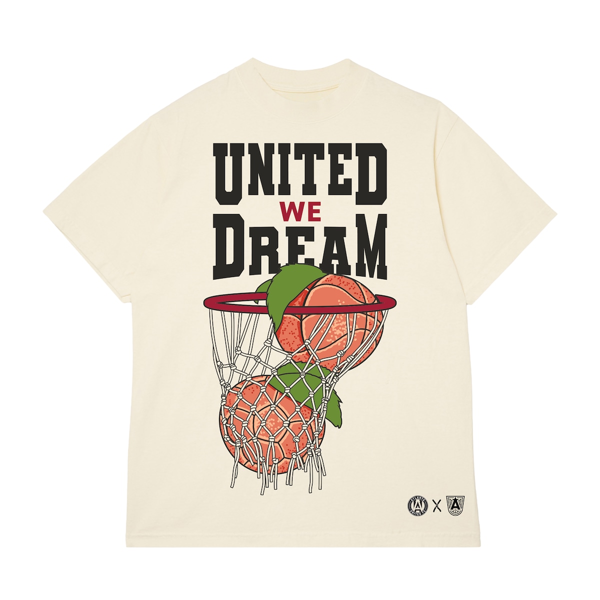 【公式グッズ】MLS アトランタ・ユナイテッドFC Tシャツ 00 メンズ クリーム (R21 S26 Unisex United We Dream SS Tee)