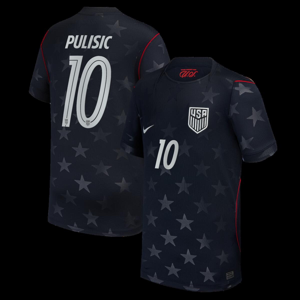 【公式グッズ】NATIONAL TEAM アメリカ代表 プリシッチ アウェイ ユニフォーム （レプリカ） Nike/ナイキ ユース・ジュニアサイズ ブルー (NIK S26 Youth Stadium Replica Jersey - Player) 18,190円